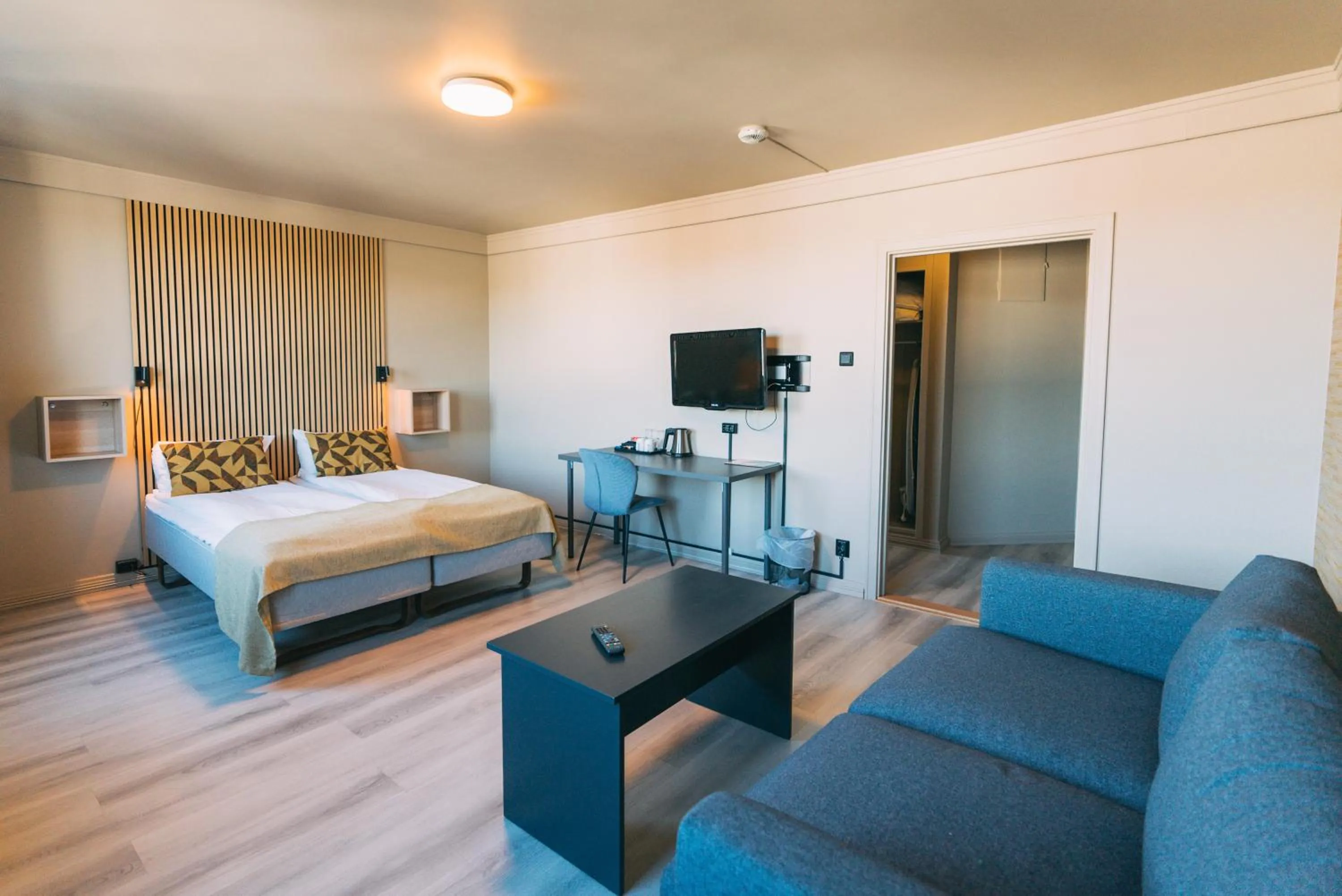 Bed in Hotell Vic Porsgrunn