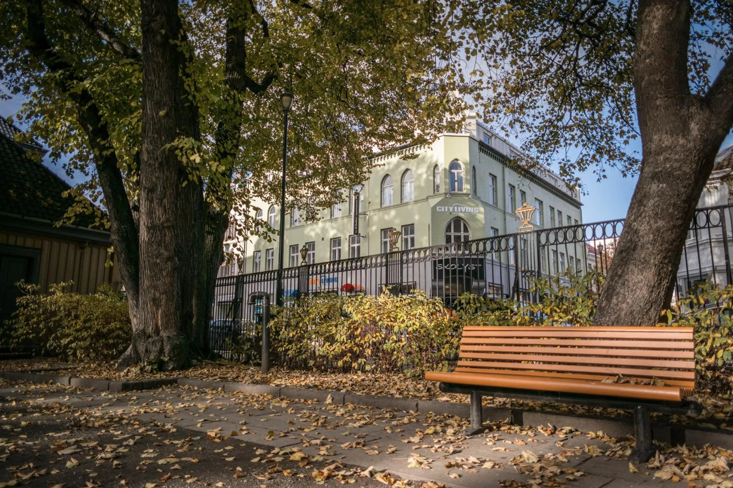 Facade/entrance in City Living Schøller Hotel