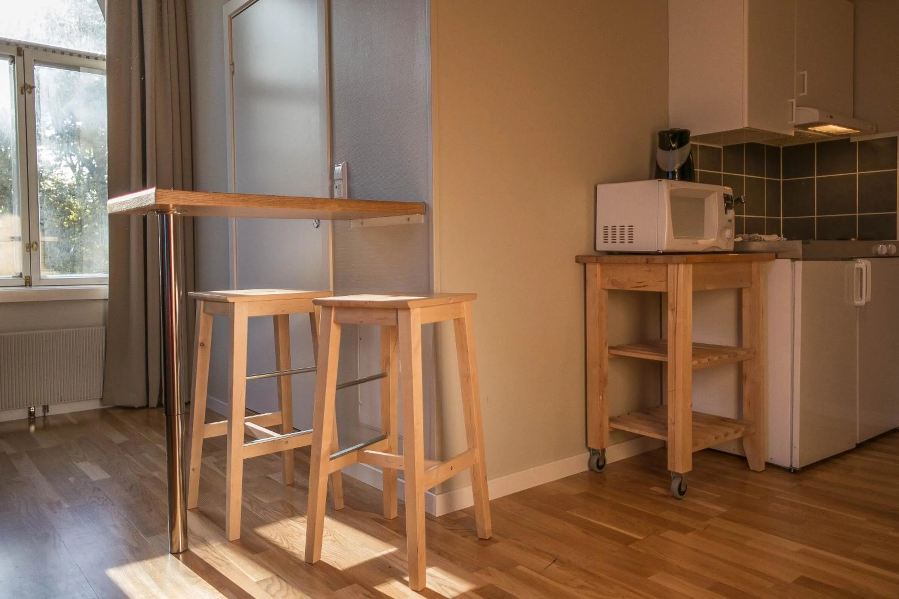 Kitchen or kitchenette in City Living Schøller Hotel
