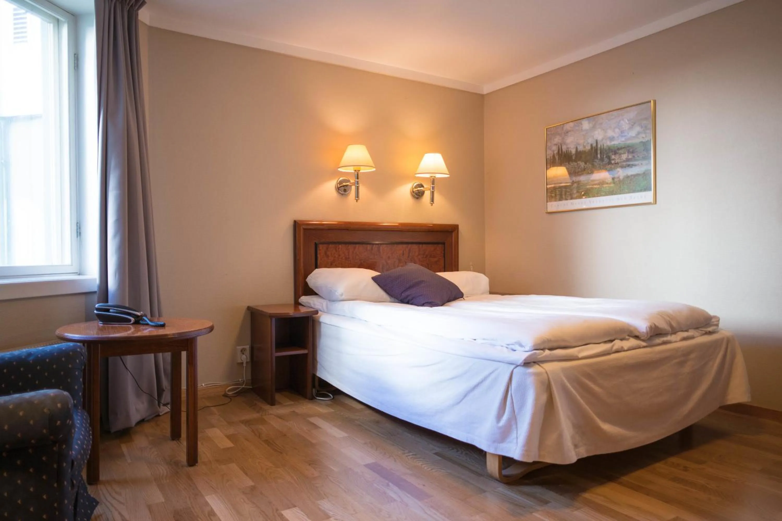 Bed in City Living Schøller Hotel