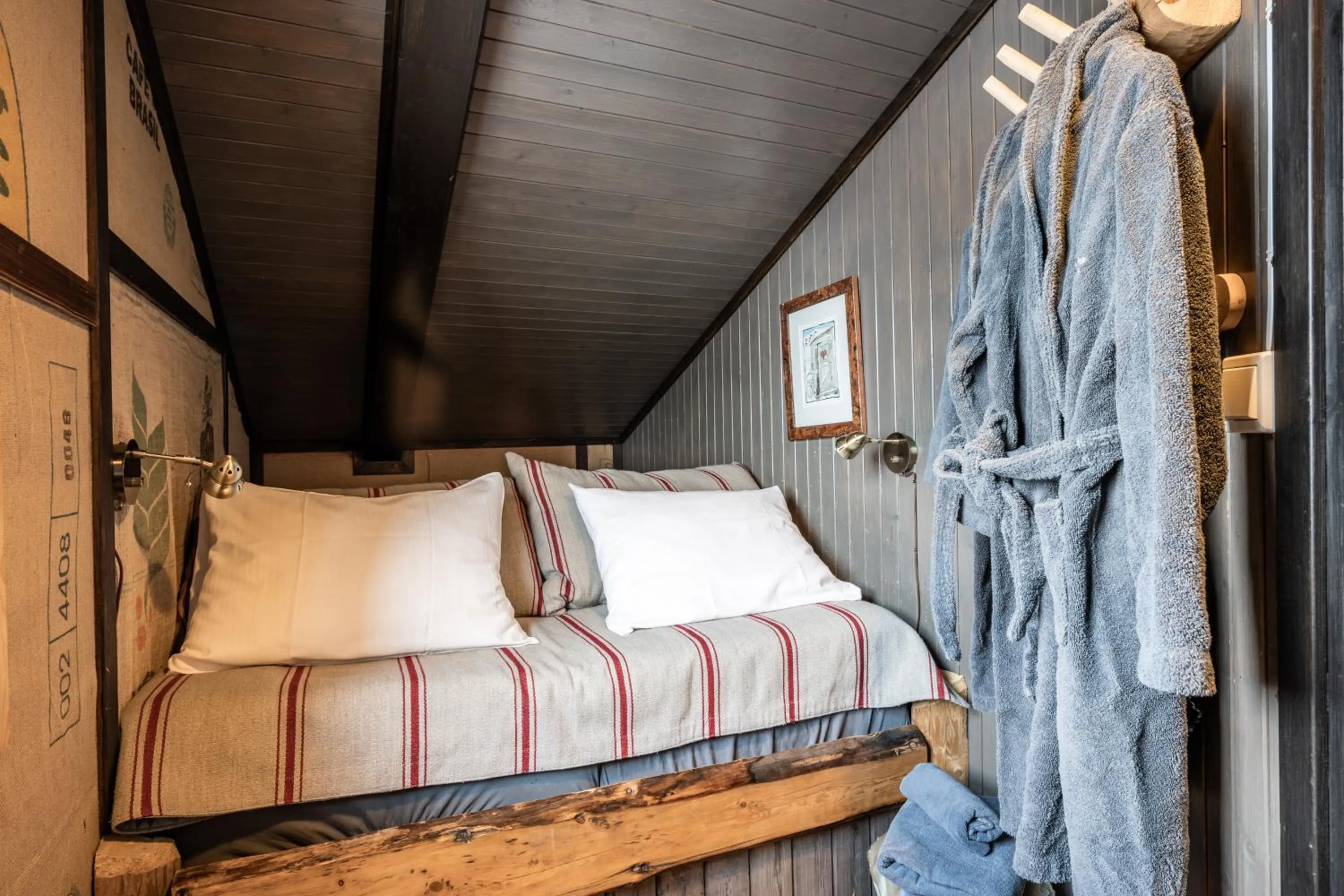 Bed in Basecamp Hotel