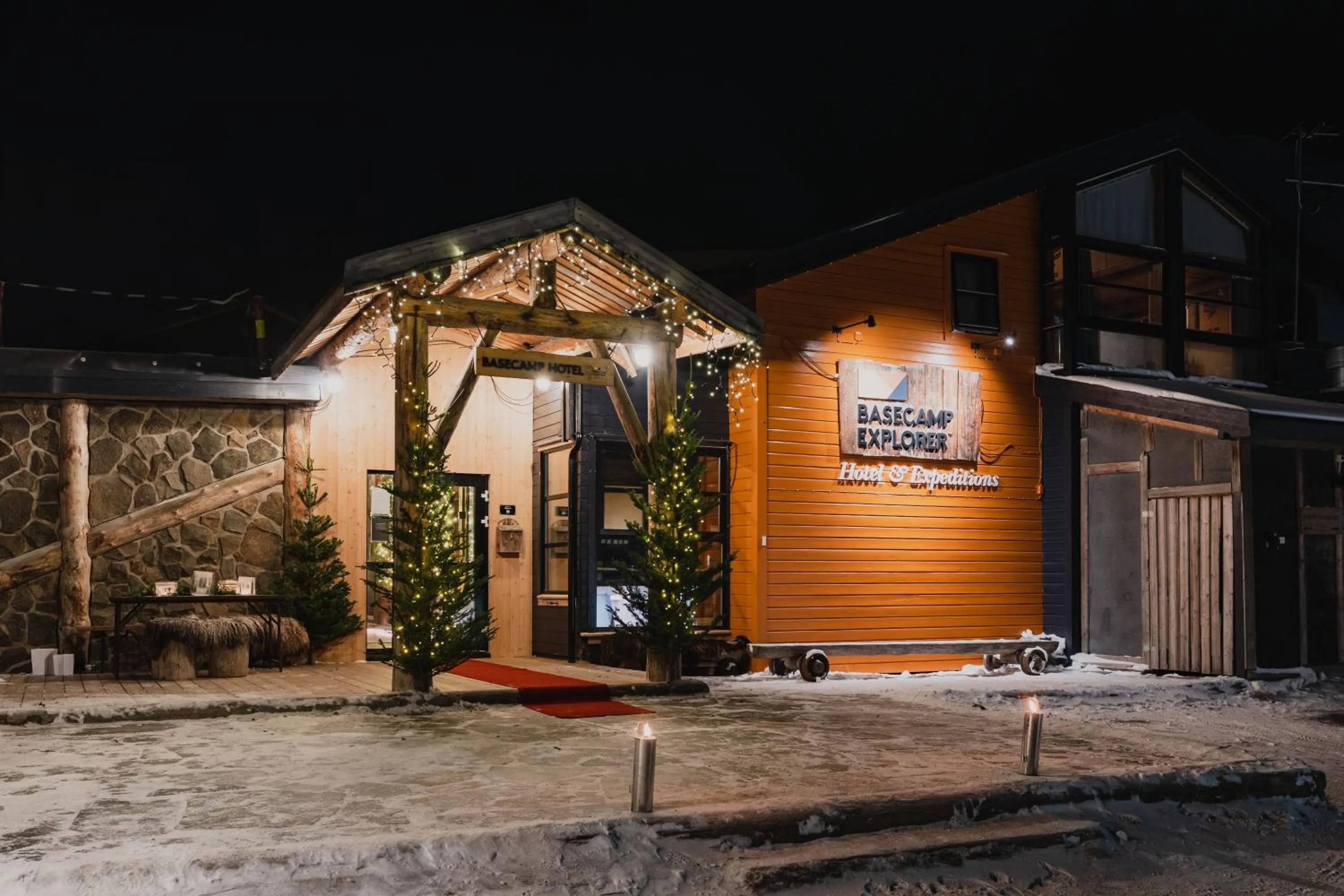 Property building in Basecamp Hotel