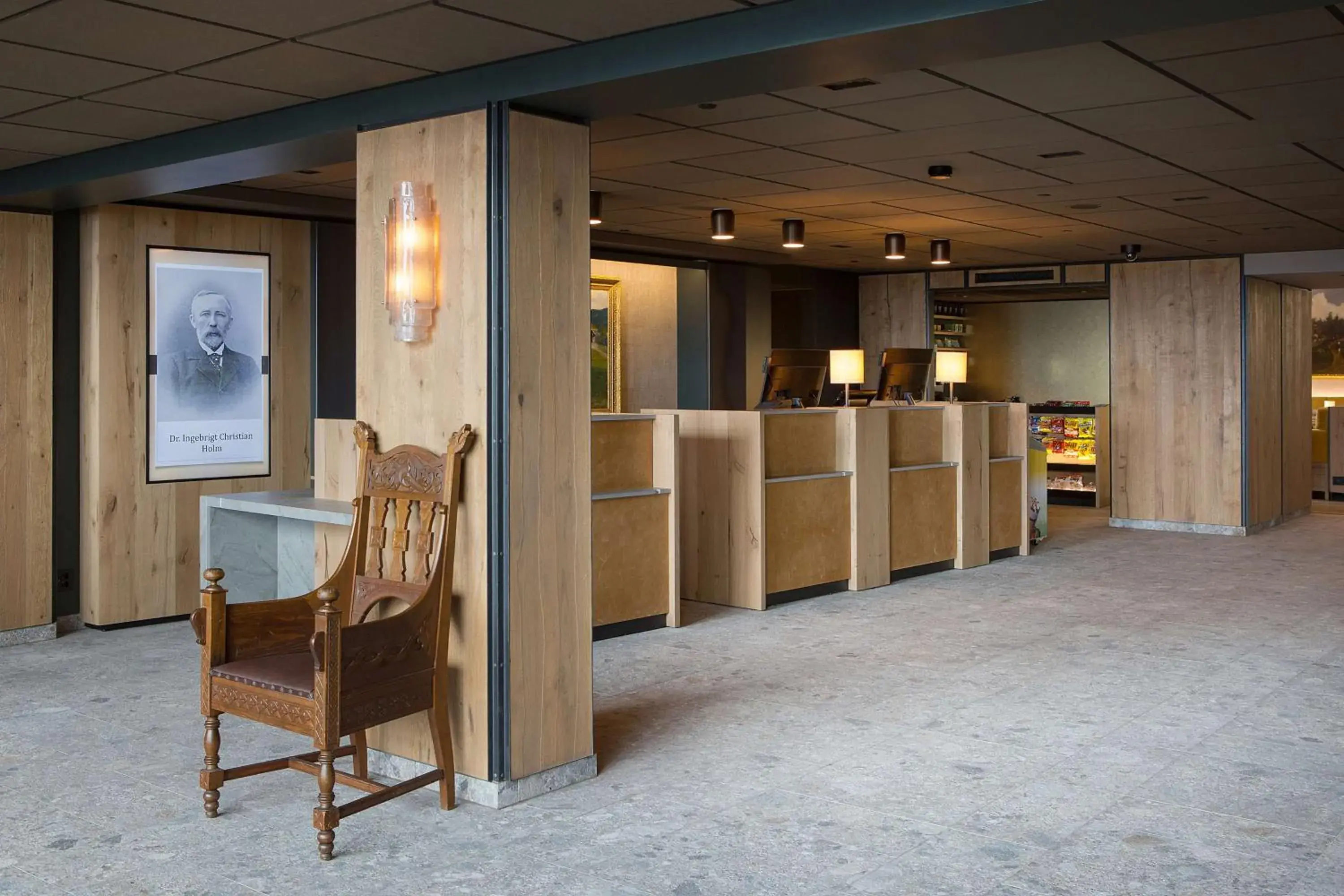 Lobby or reception in Scandic Holmenkollen Park Lobby or reception in Scandic Holmenkollen Park