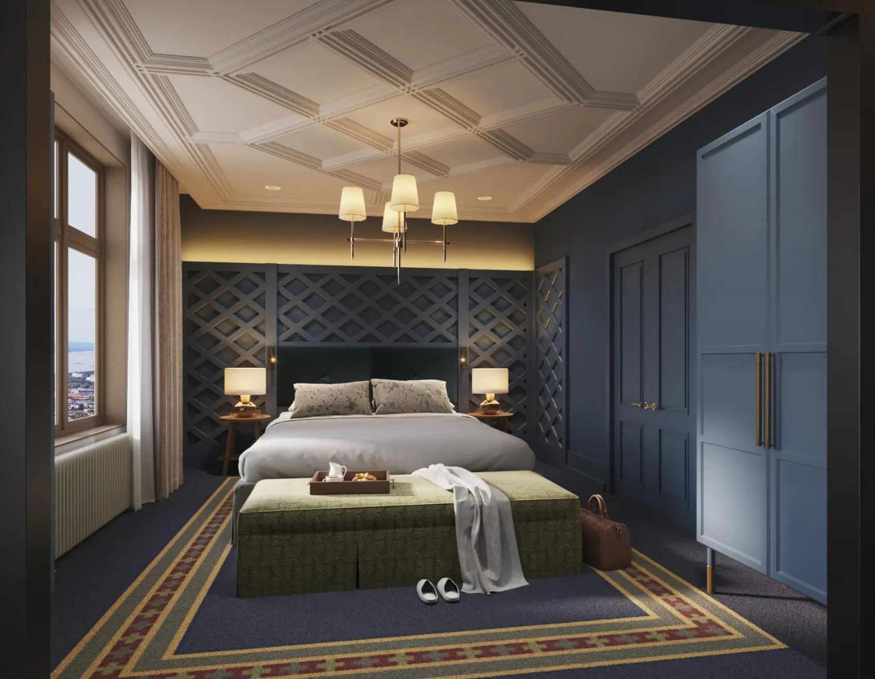 Bed in Scandic Holmenkollen Park