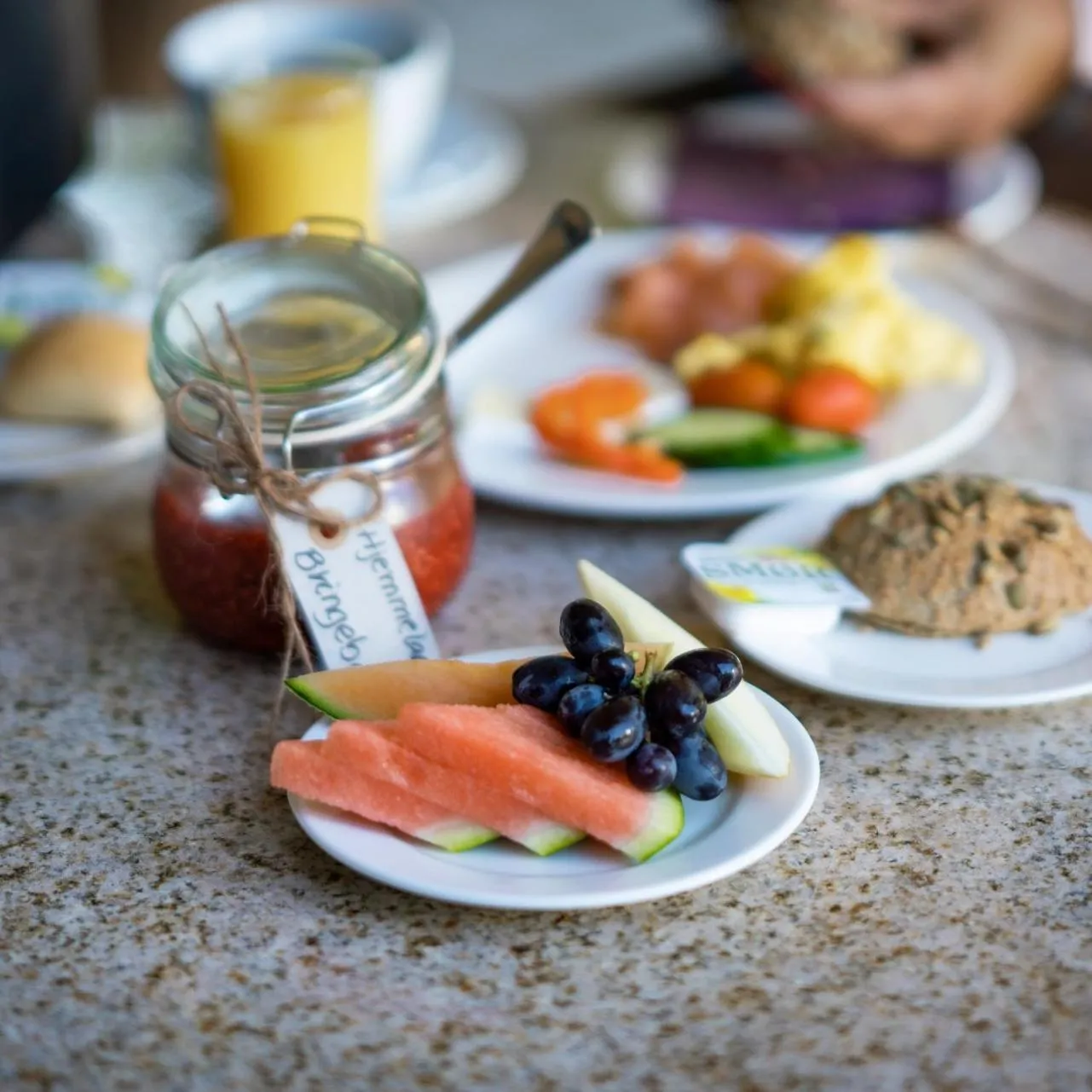 Food and drinks in Lampeland Hotel