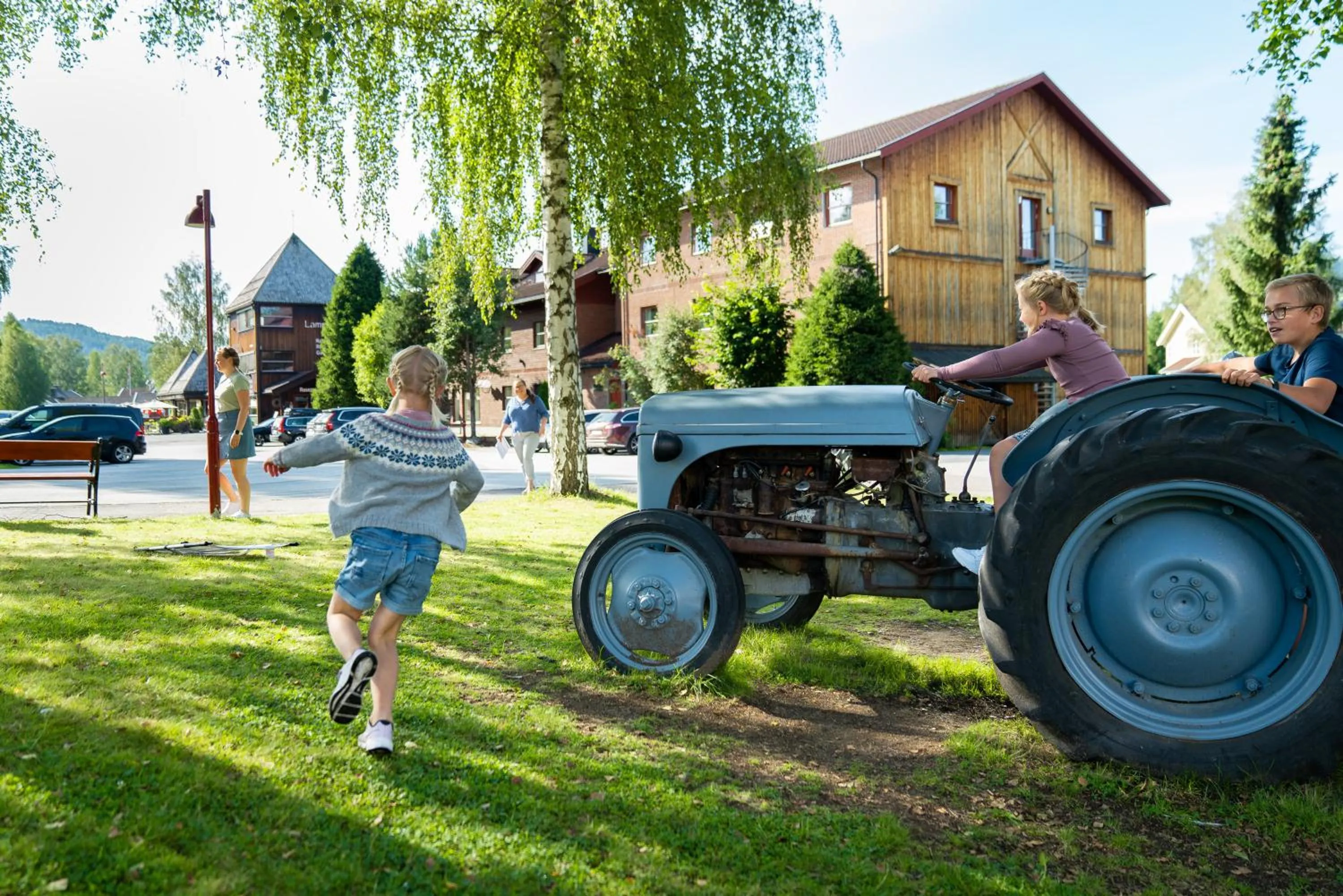 Children play ground in Lampeland Hotel