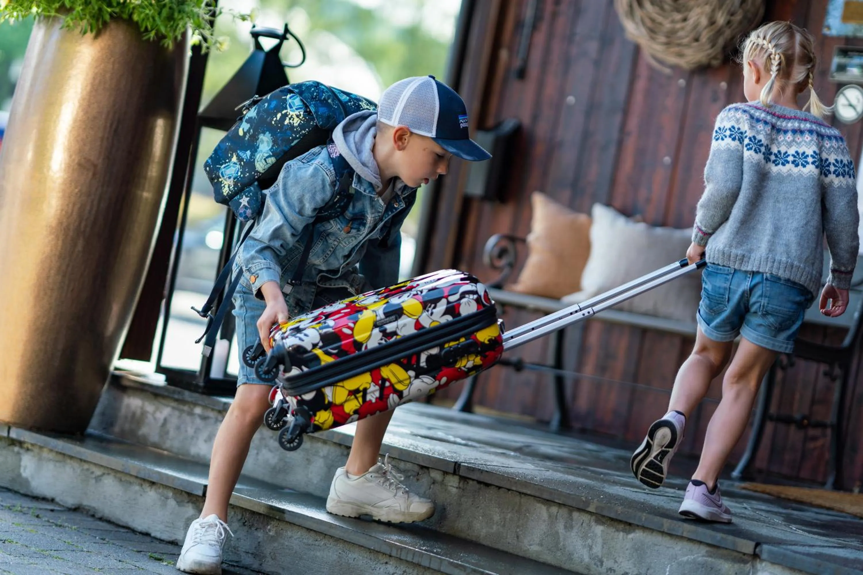 Guests in Lampeland Hotel