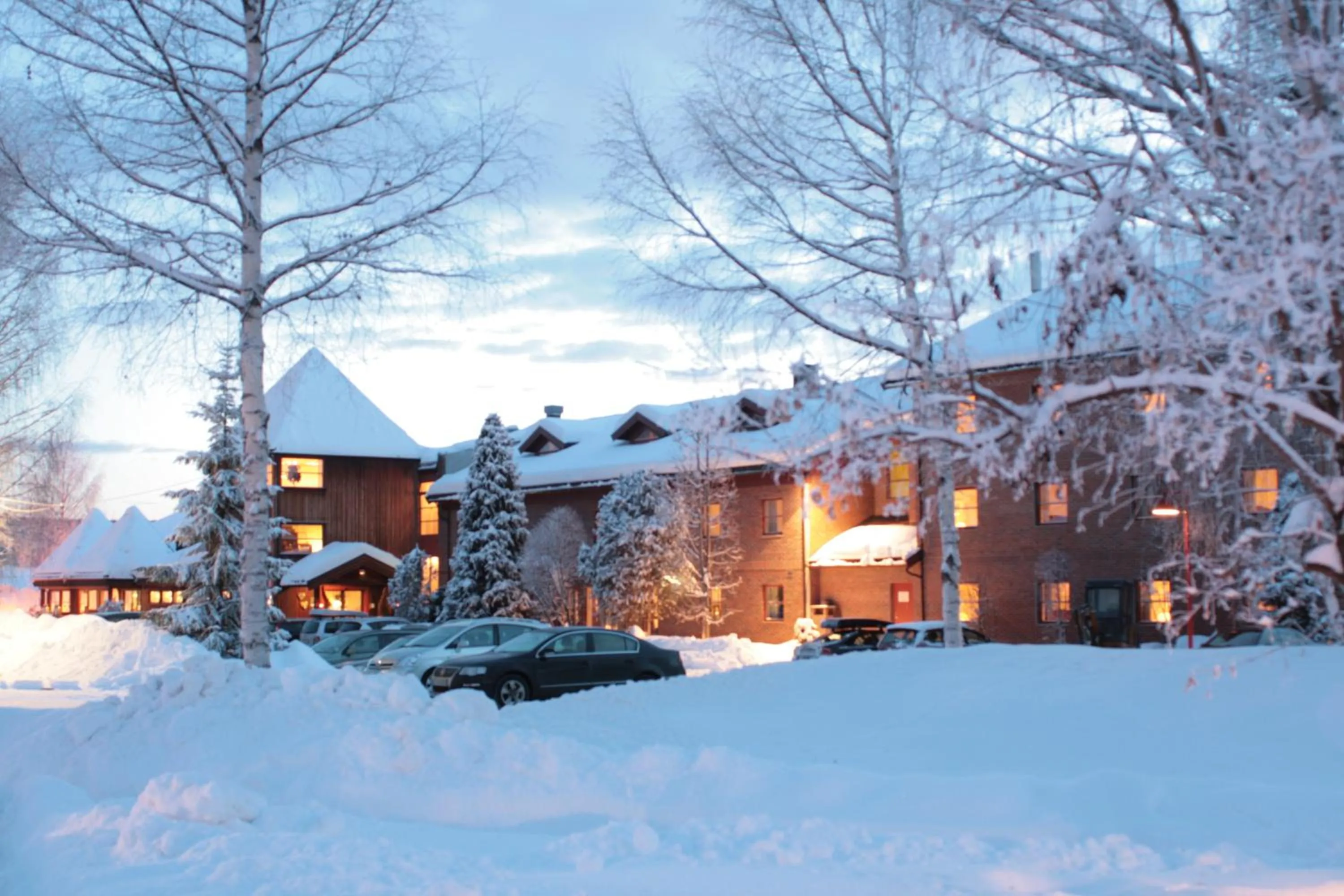 Property building in Lampeland Hotel