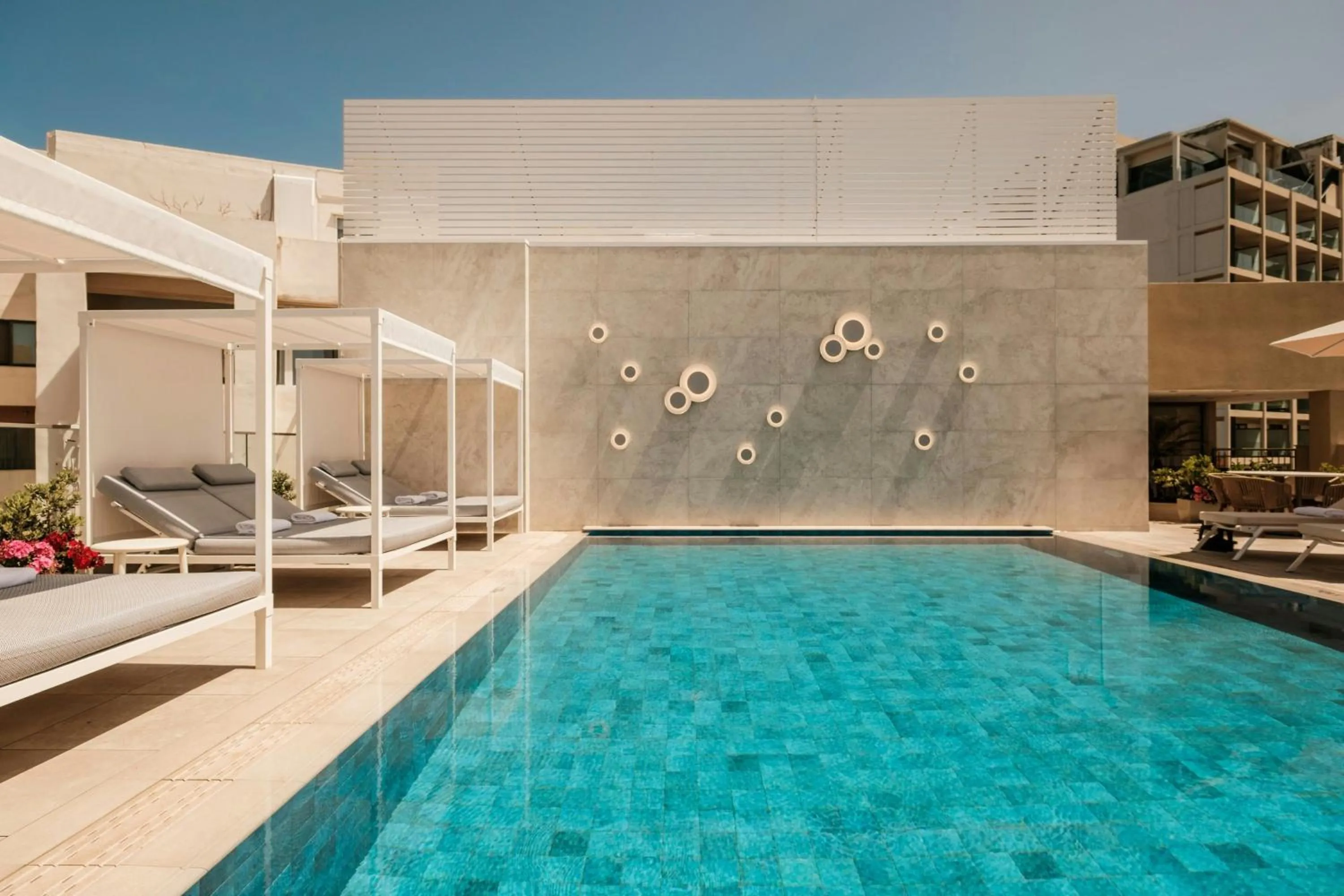 Swimming pool in Courtyard by Marriott Sliema