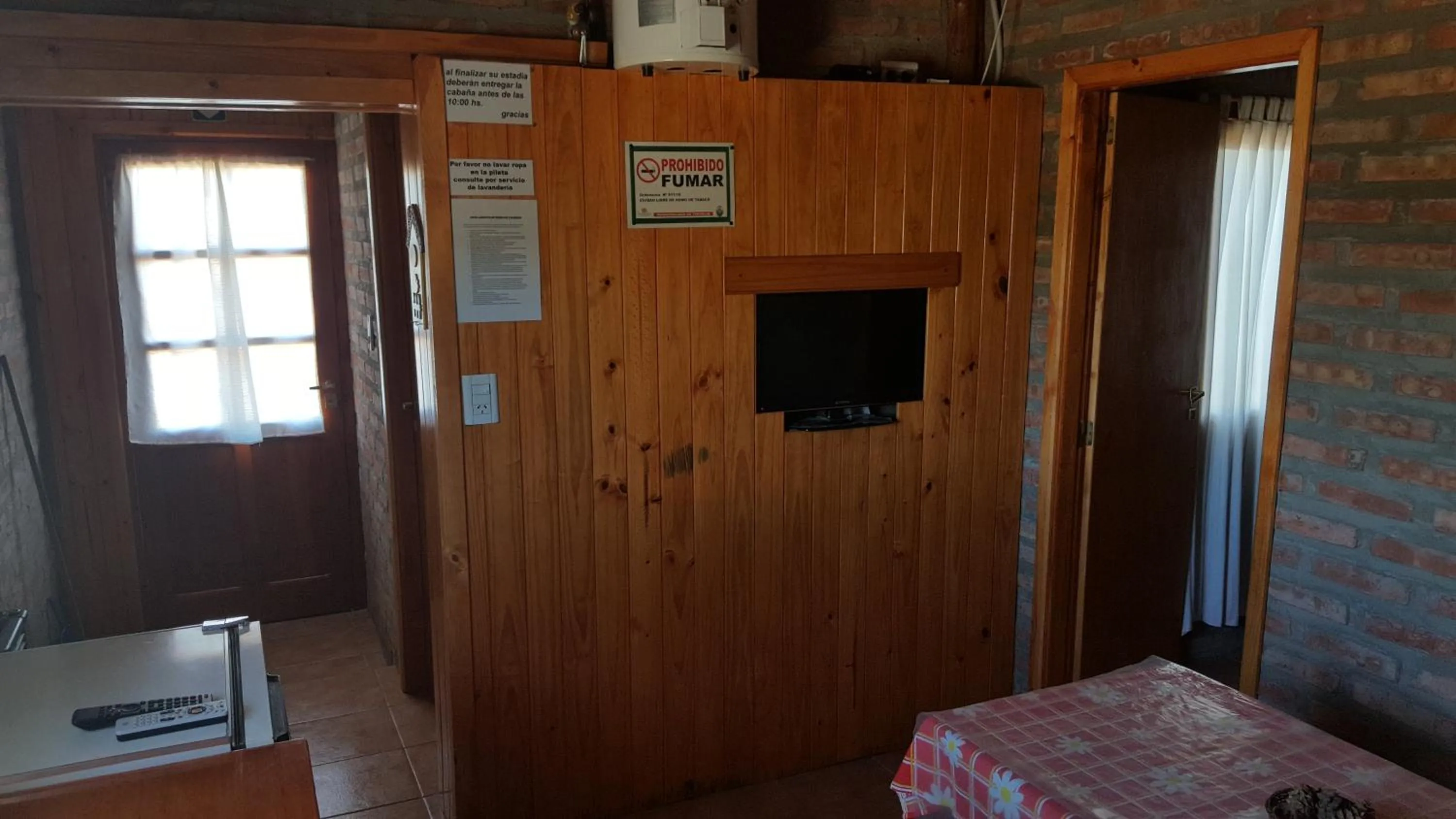 Dining area in Cabañas Paihuen
