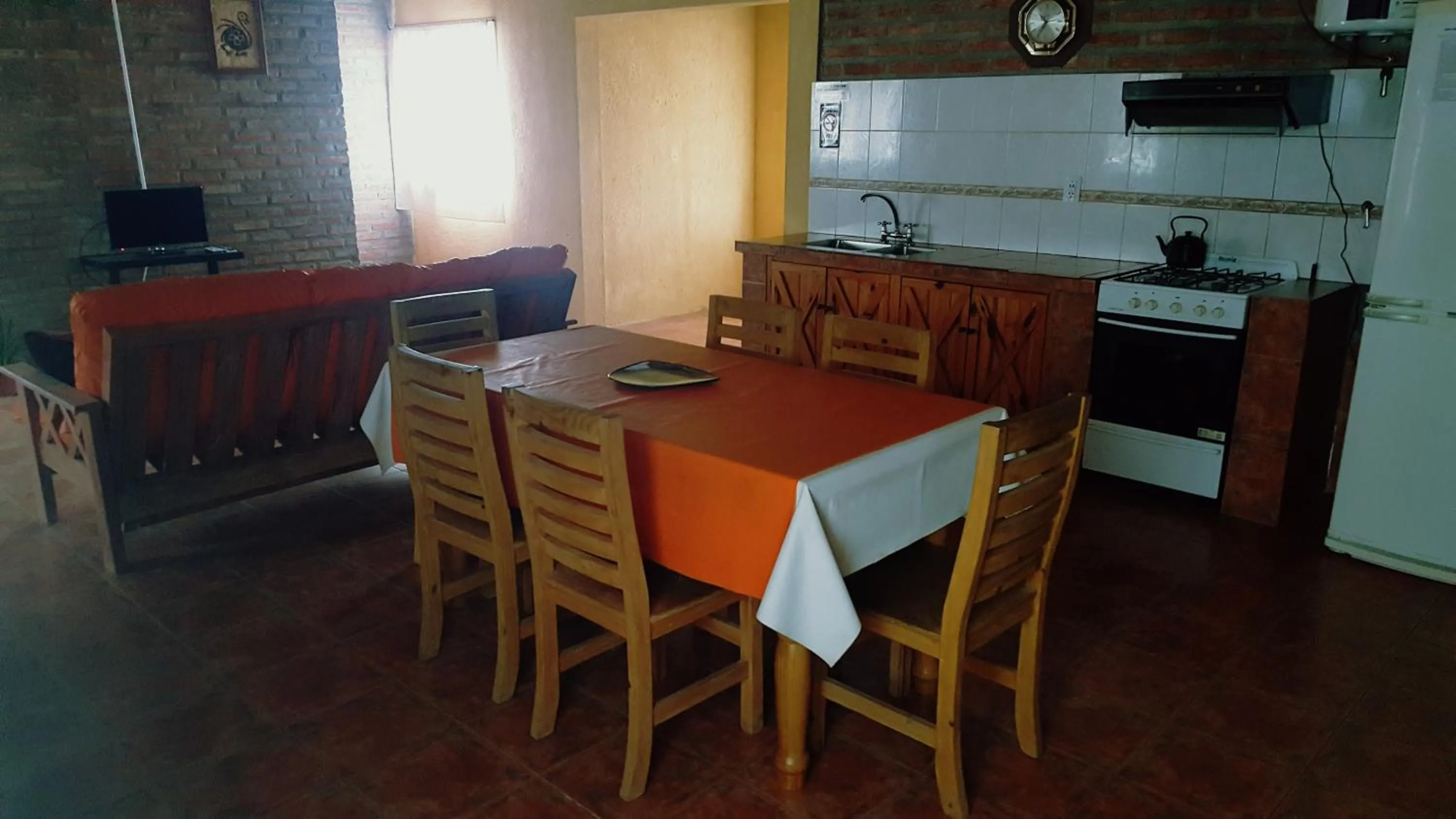 Dining area in Cabañas Paihuen
