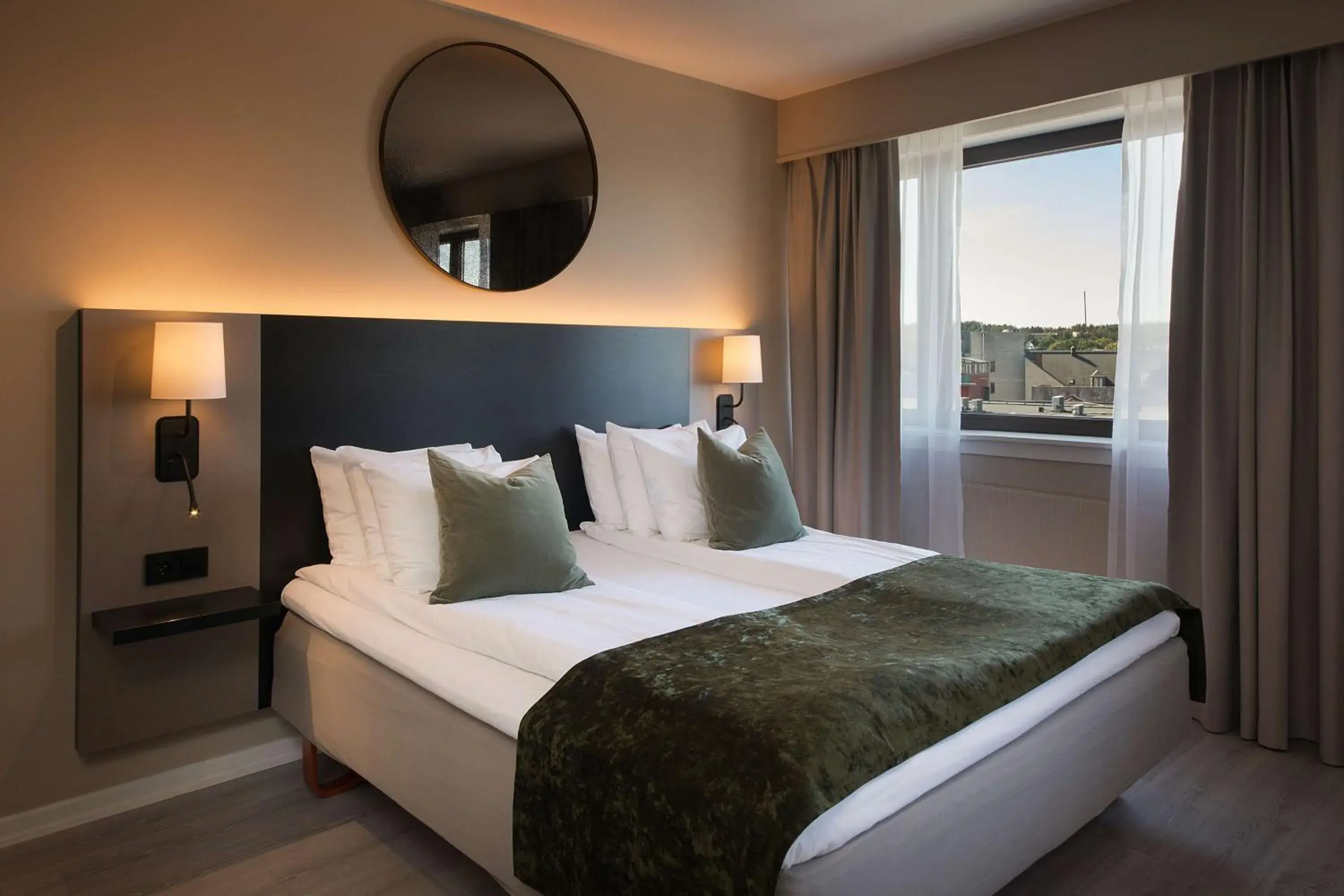 Bedroom, Bed in Scandic City Bedroom, Bed in Scandic City