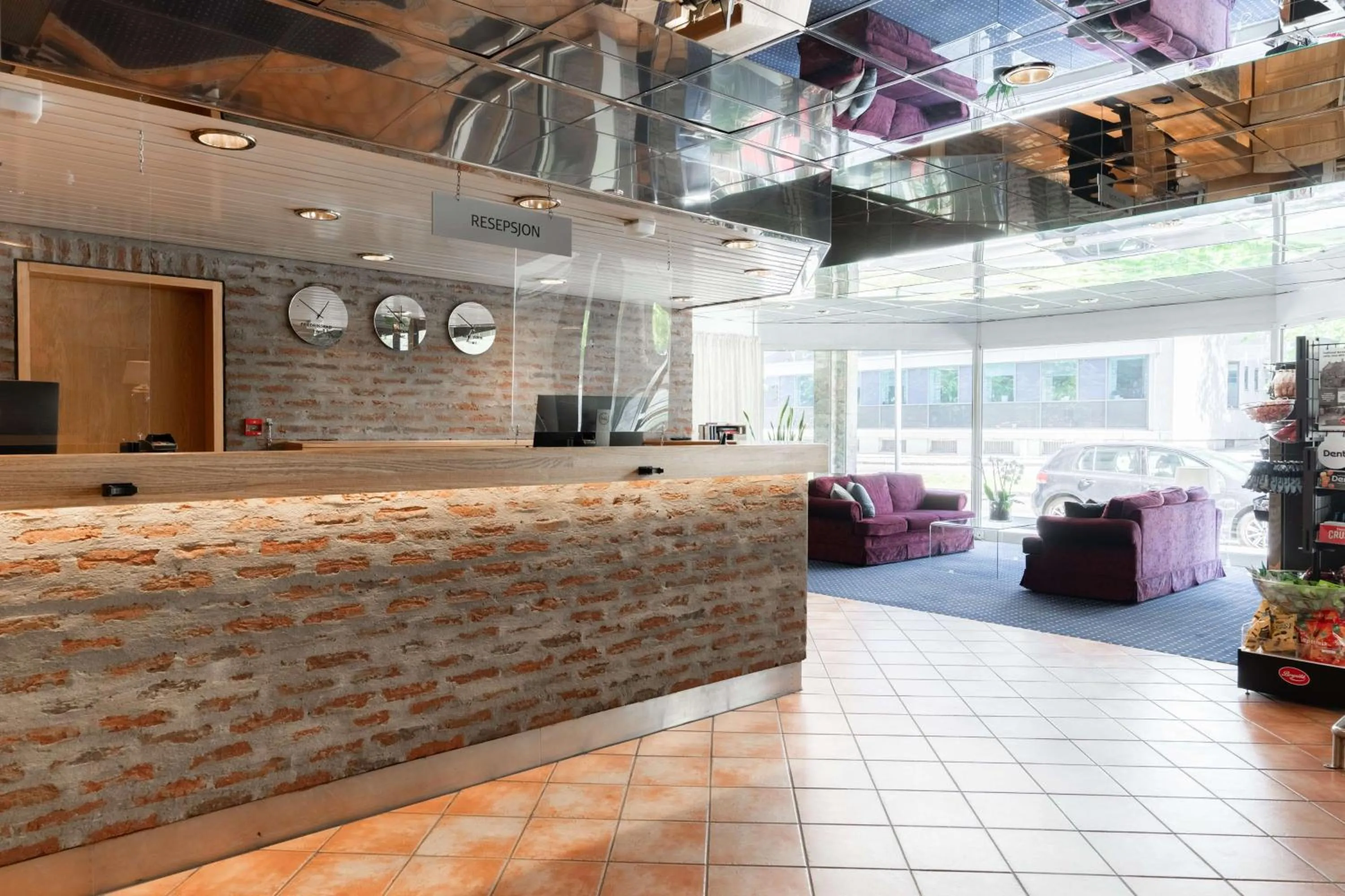 Lobby or reception in Scandic City