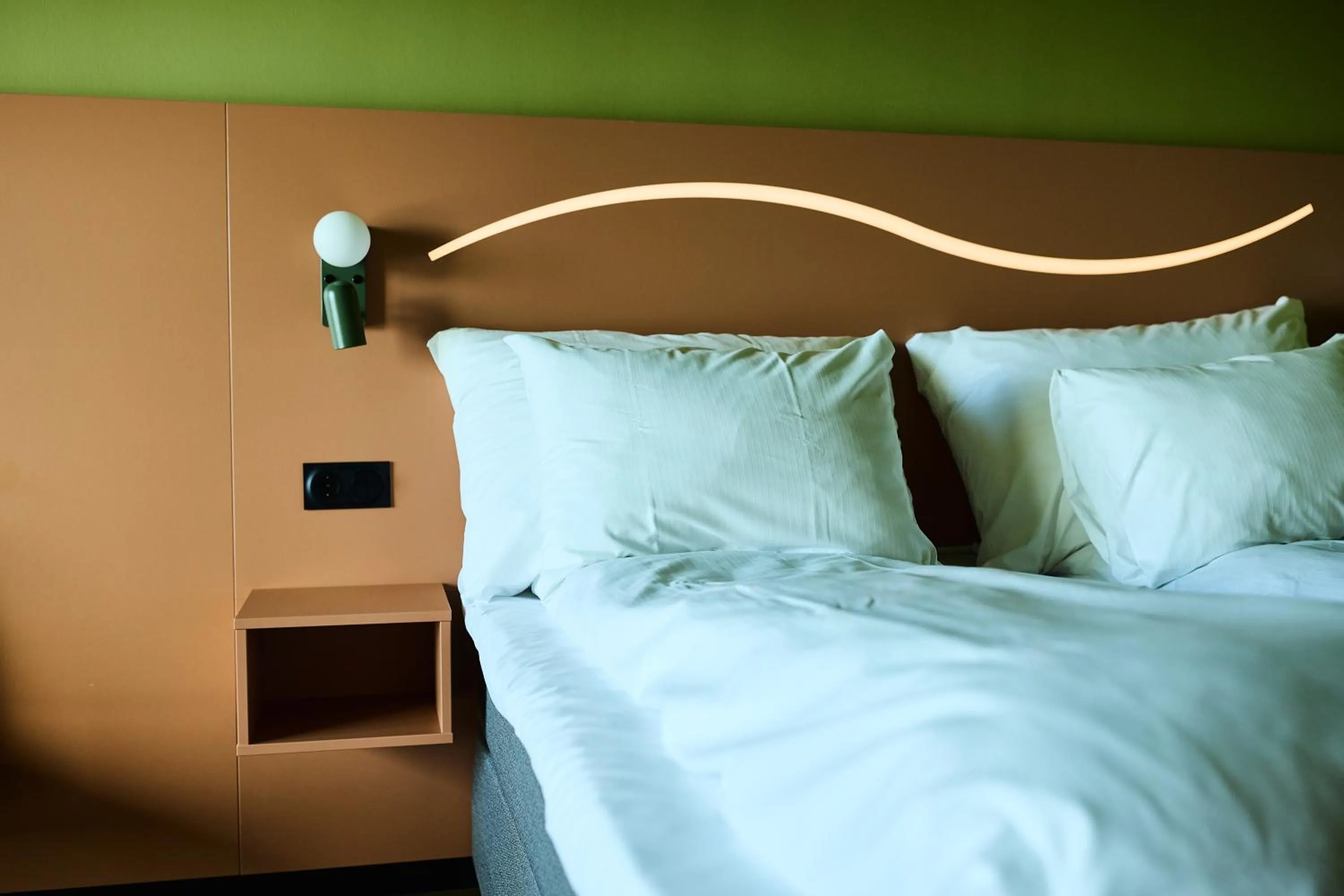 Bed in Quality Hotel Maritim