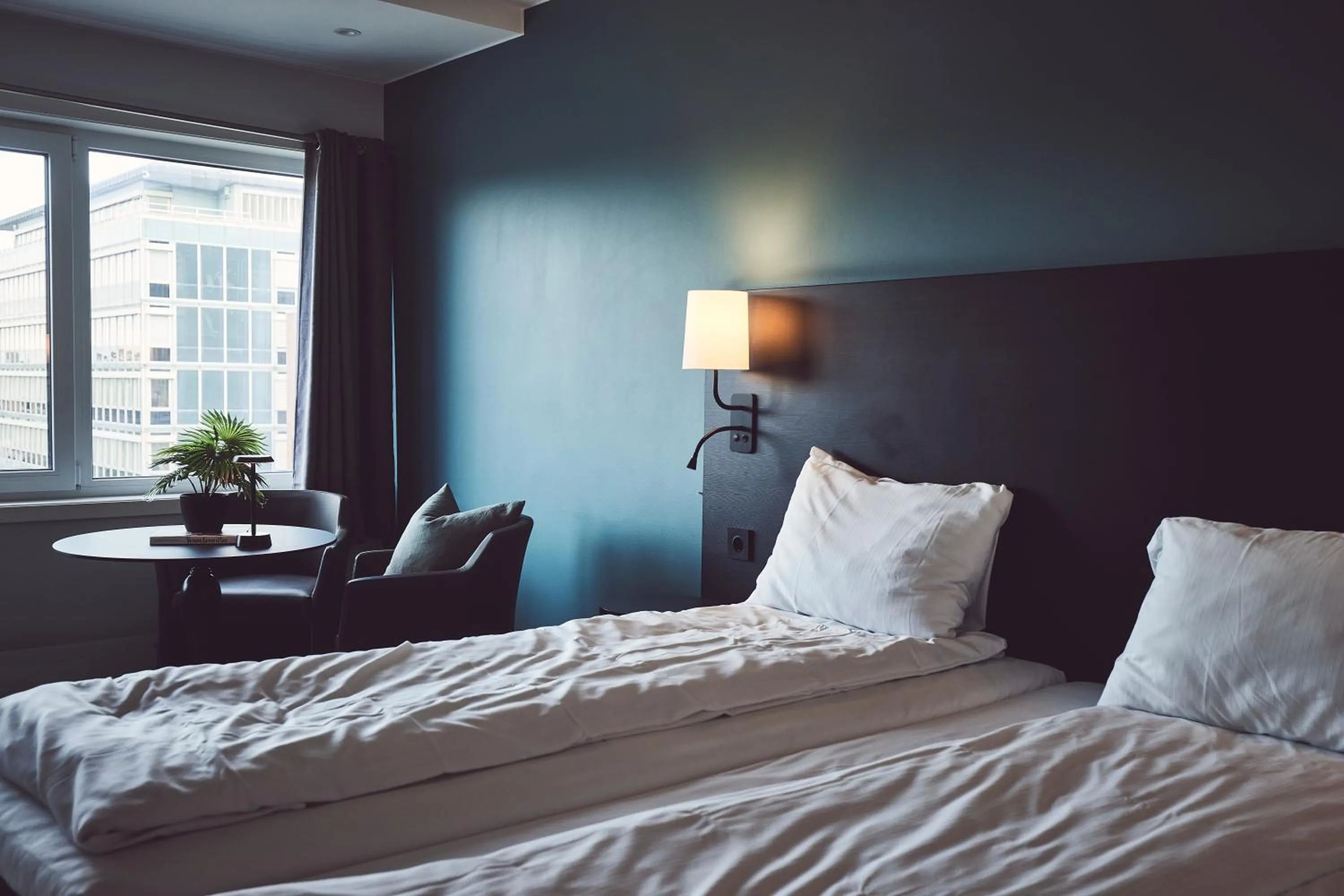 Bed in Quality Hotel Maritim