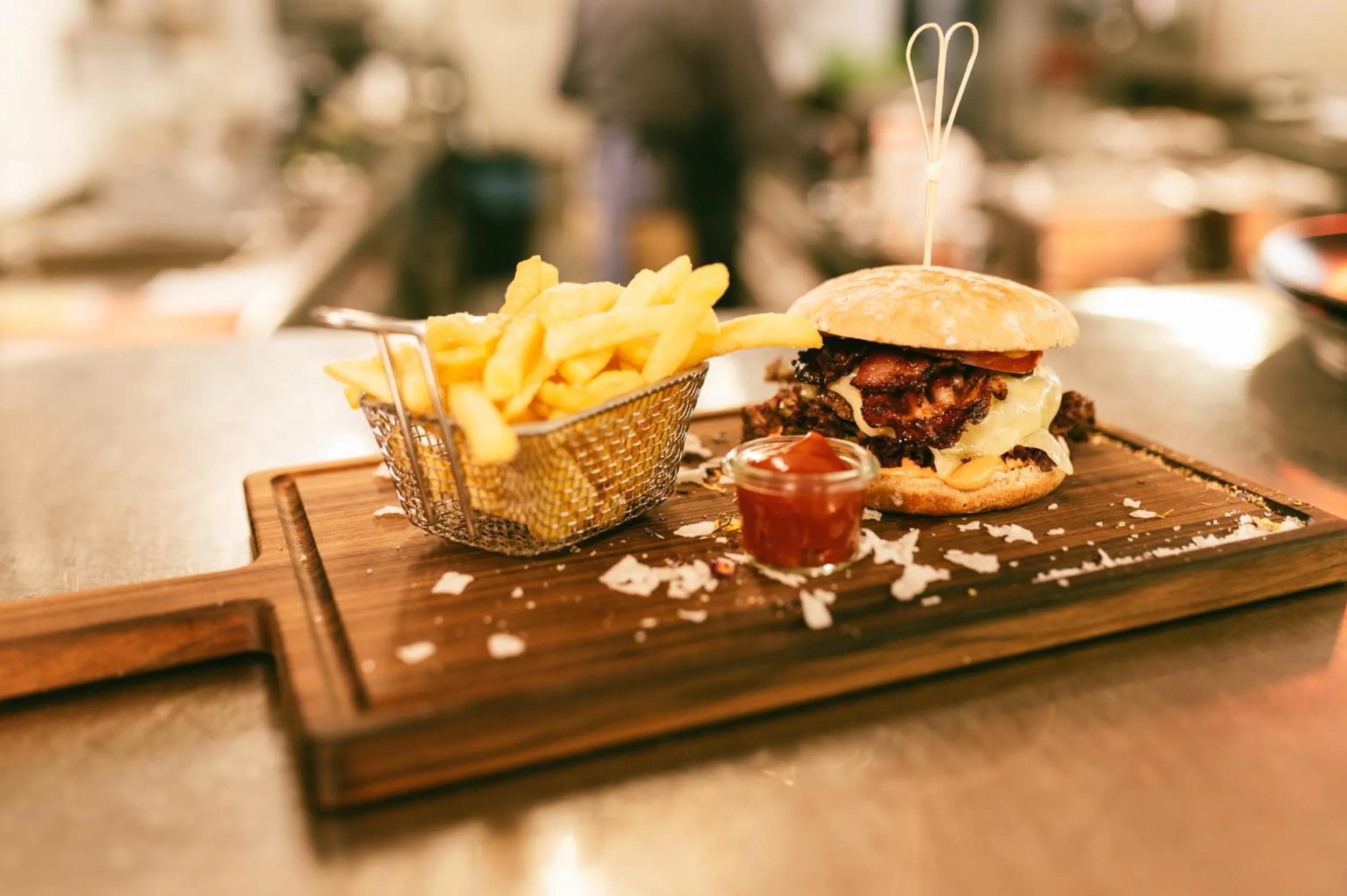 Food close-up in Der Löwe