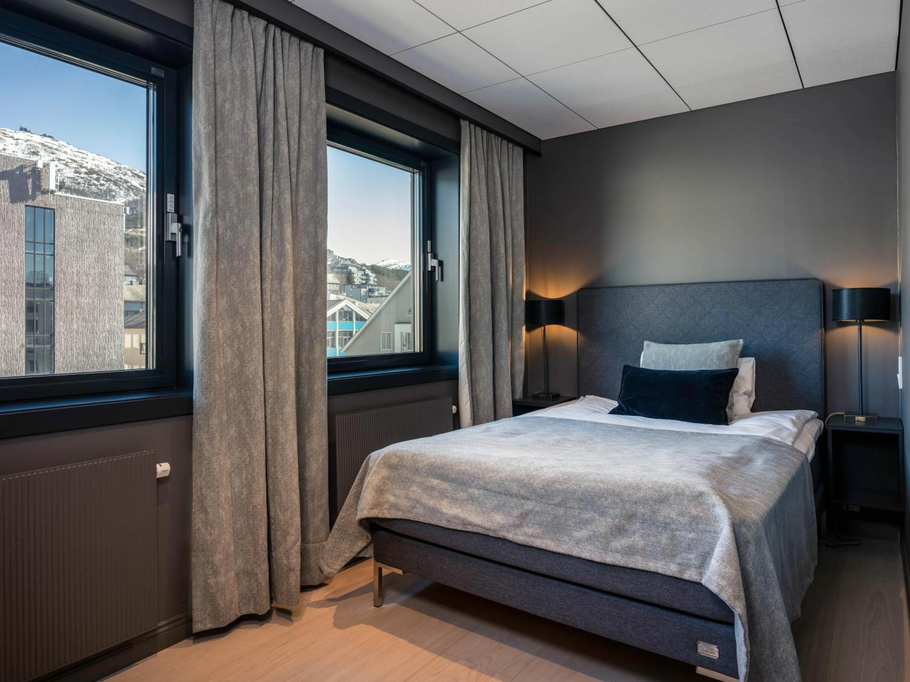 Bed in Quality Hotel Grand Royal