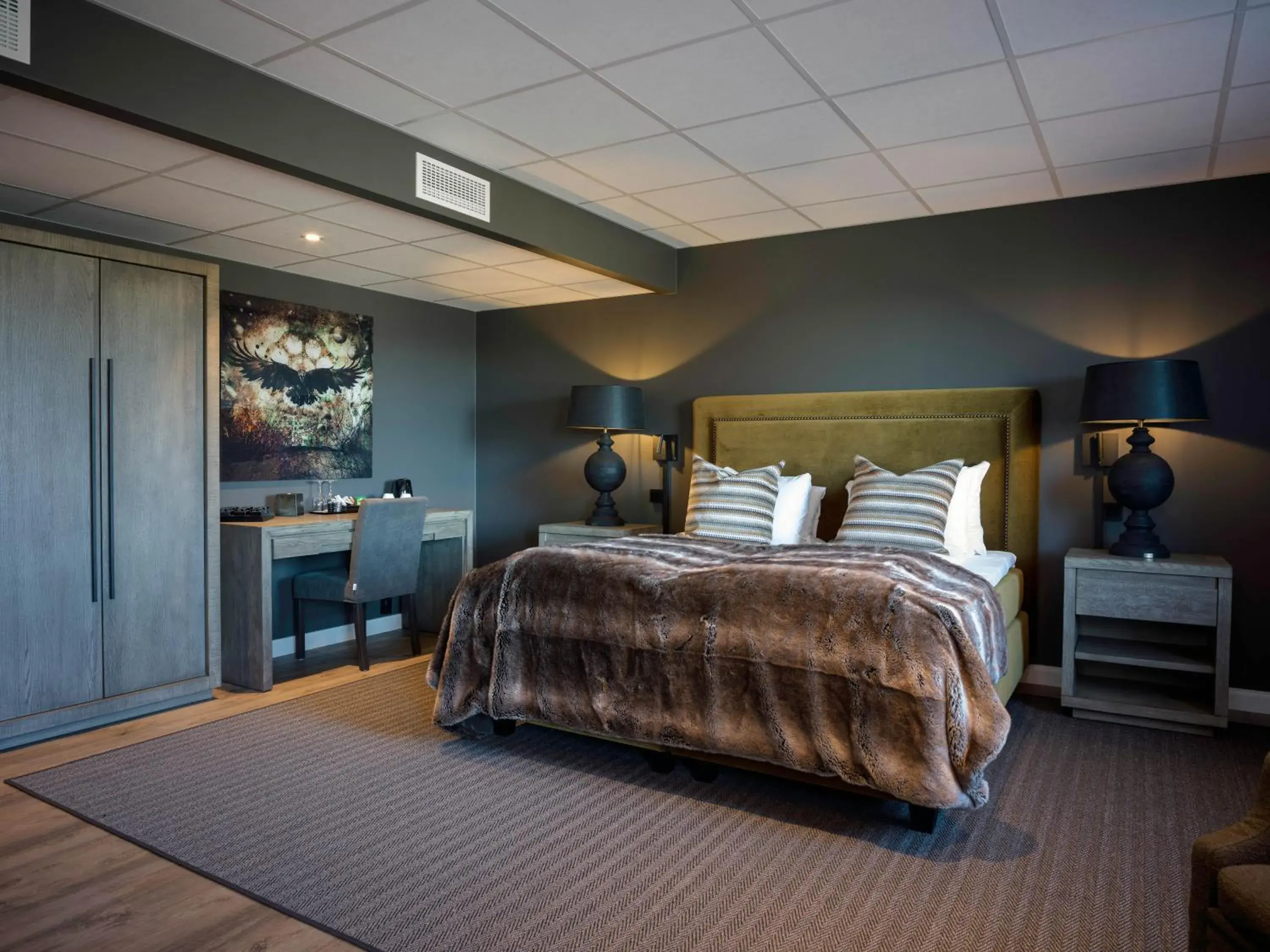 Bed in Quality Hotel Grand Royal Bed in Quality Hotel Grand Royal