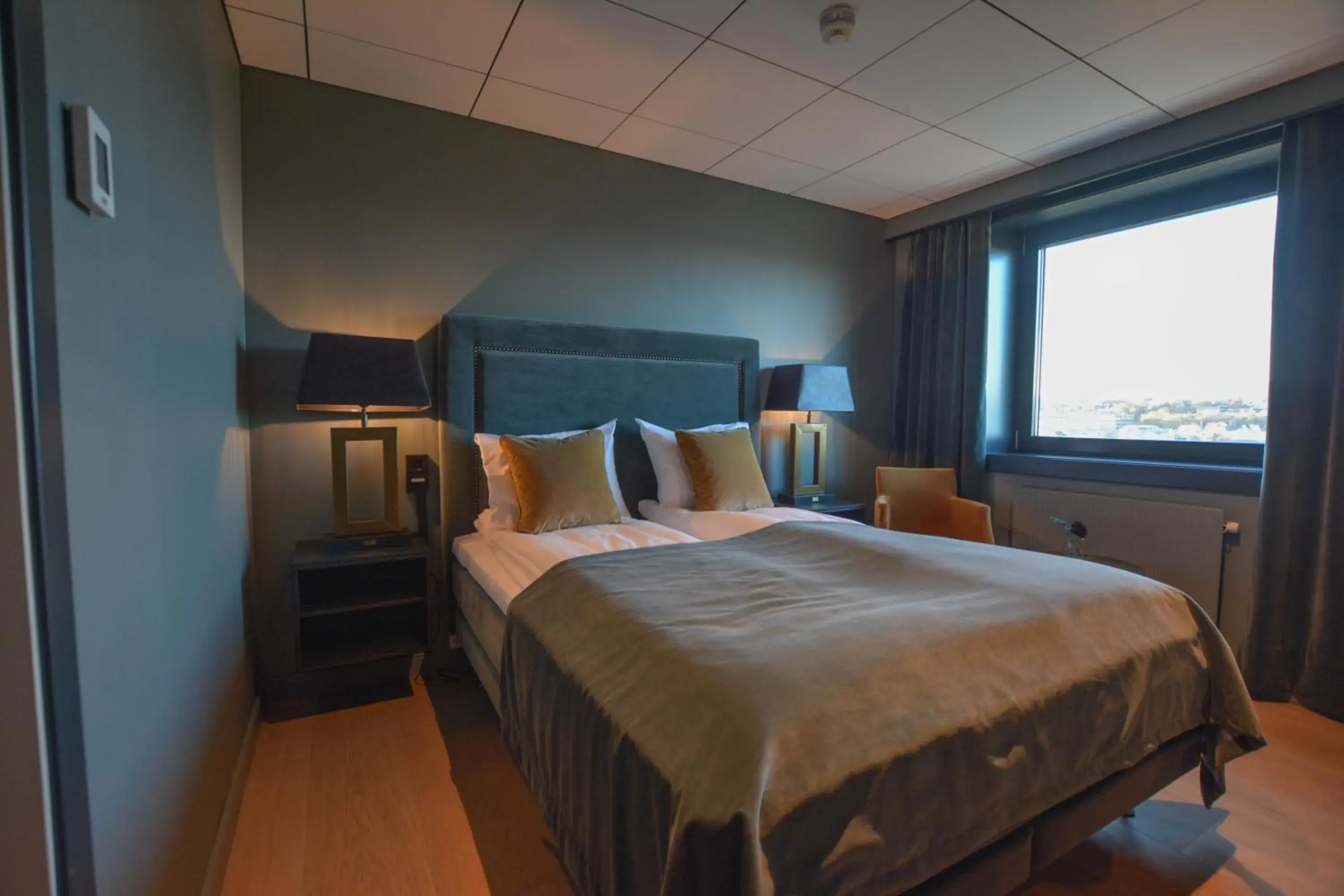 Bed in Quality Hotel Grand Royal Bed in Quality Hotel Grand Royal