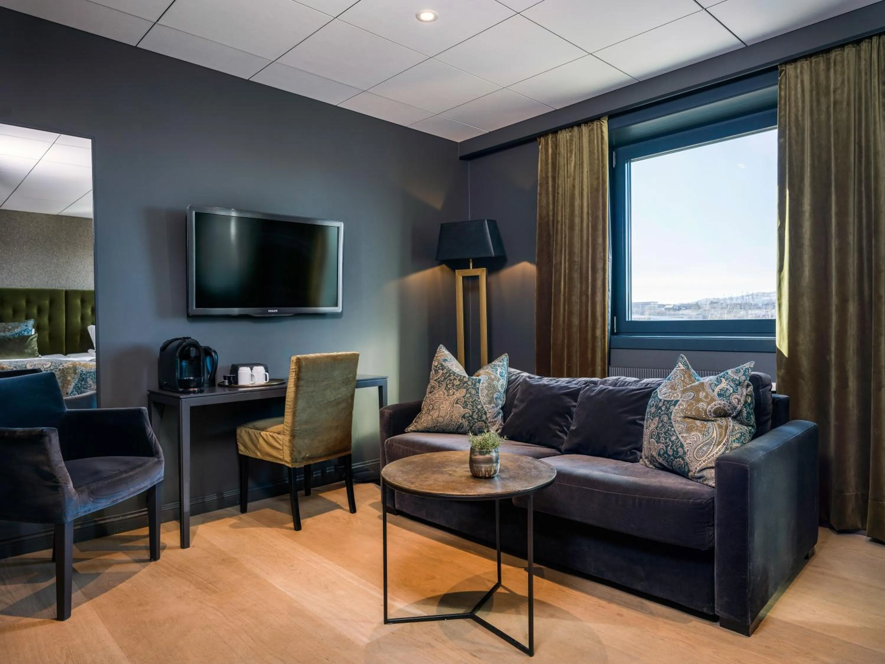 Living room in Quality Hotel Grand Royal