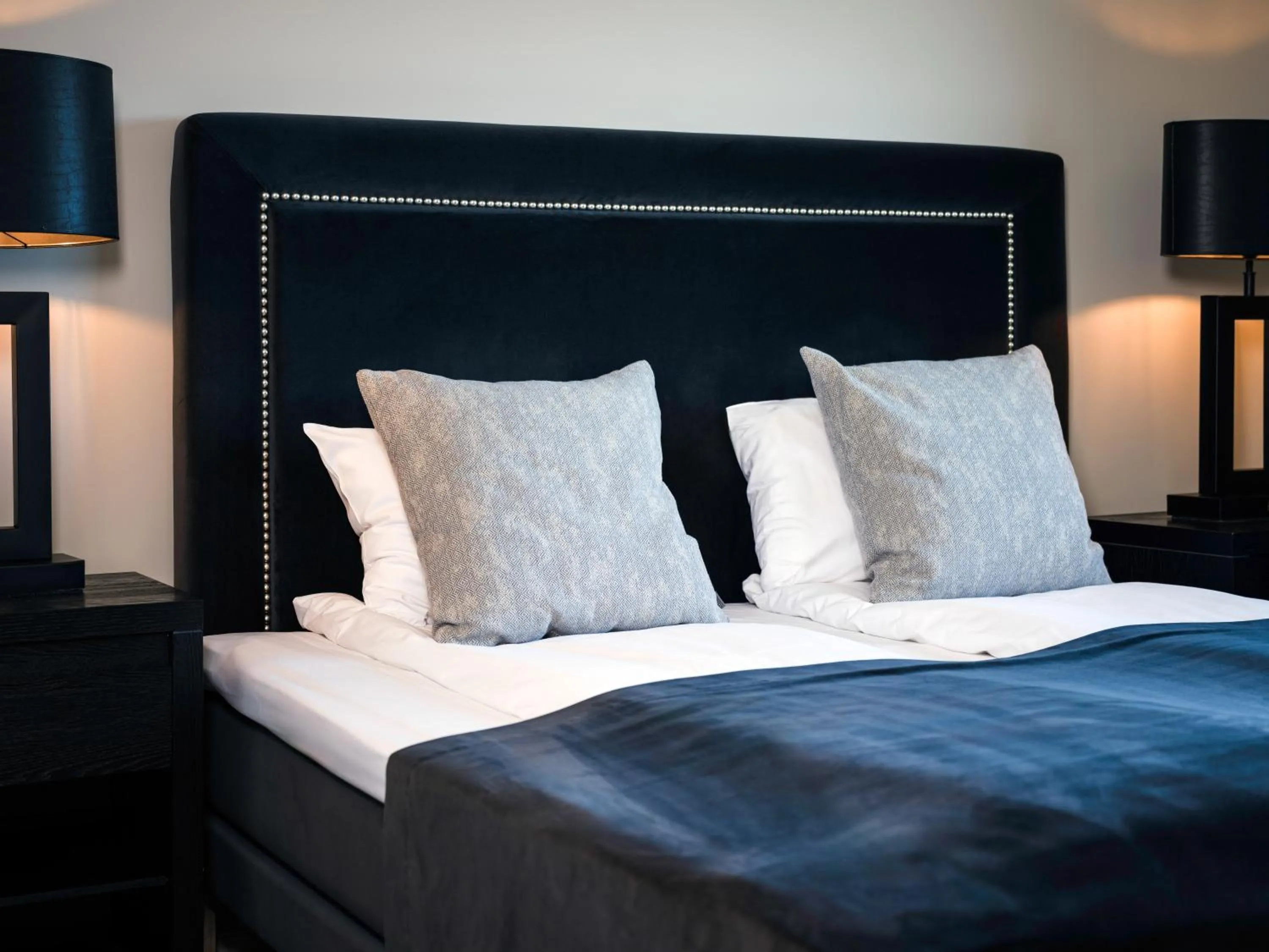 Bed in Quality Hotel Grand Royal