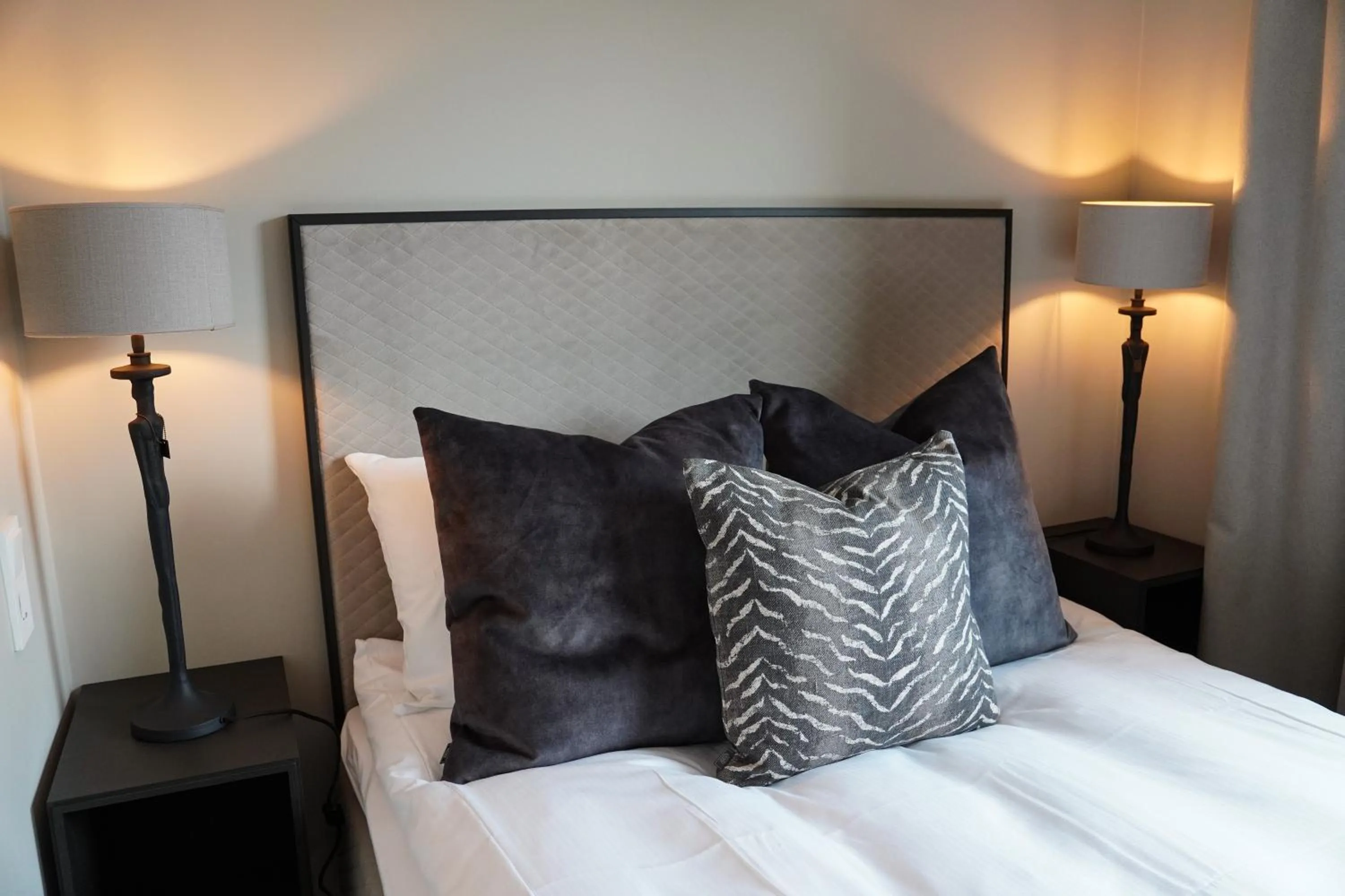 Bed in Quality Hotel Grand Royal