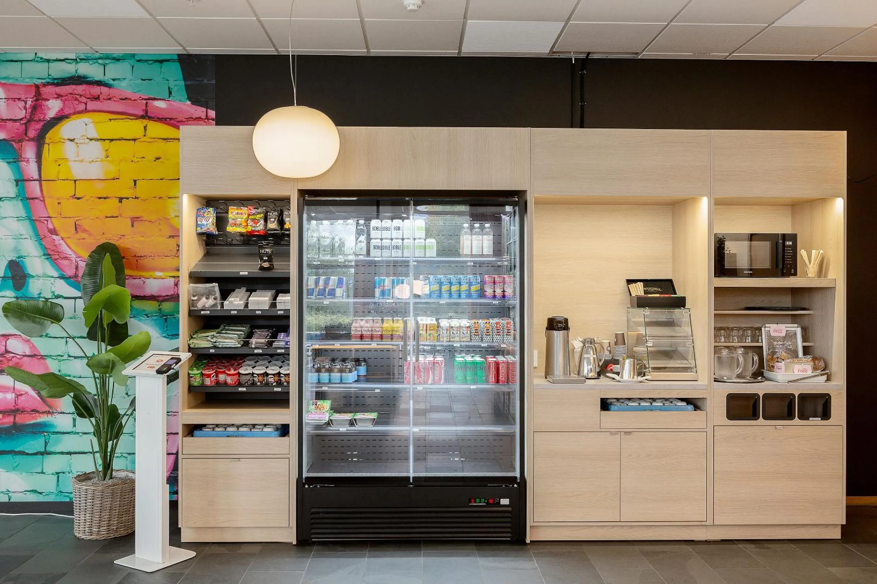 vending machine in Aiden by Best Western Haugesund Airport