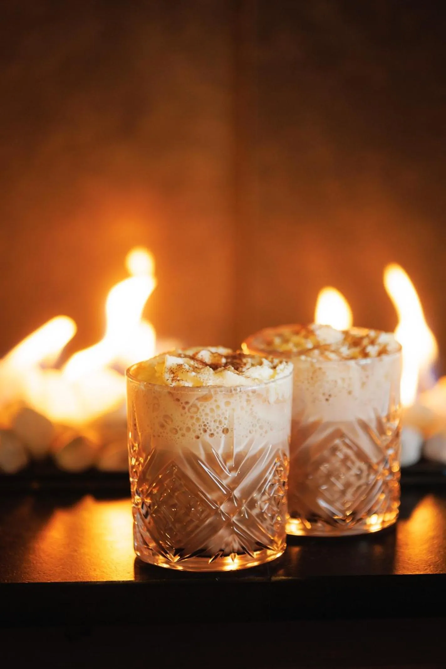 fireplace in Vestlia Resort