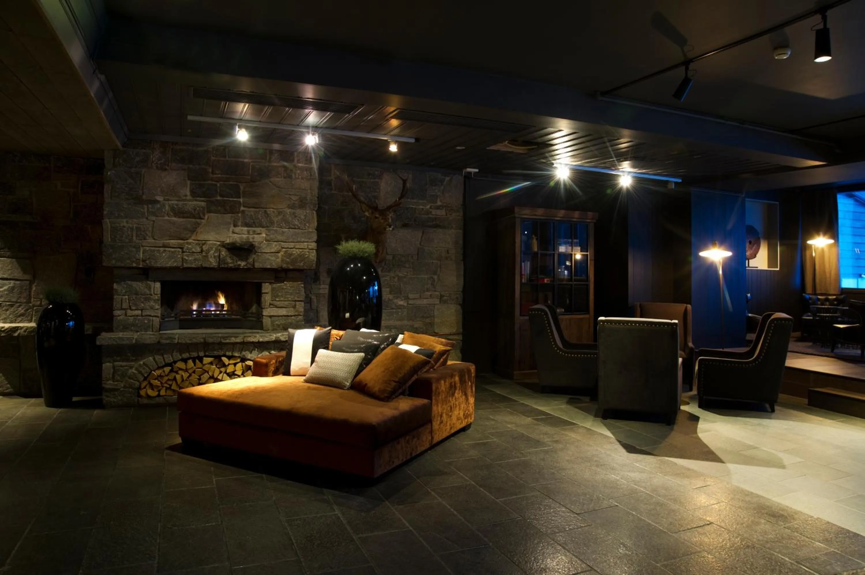 Lobby or reception in Highland Lodge