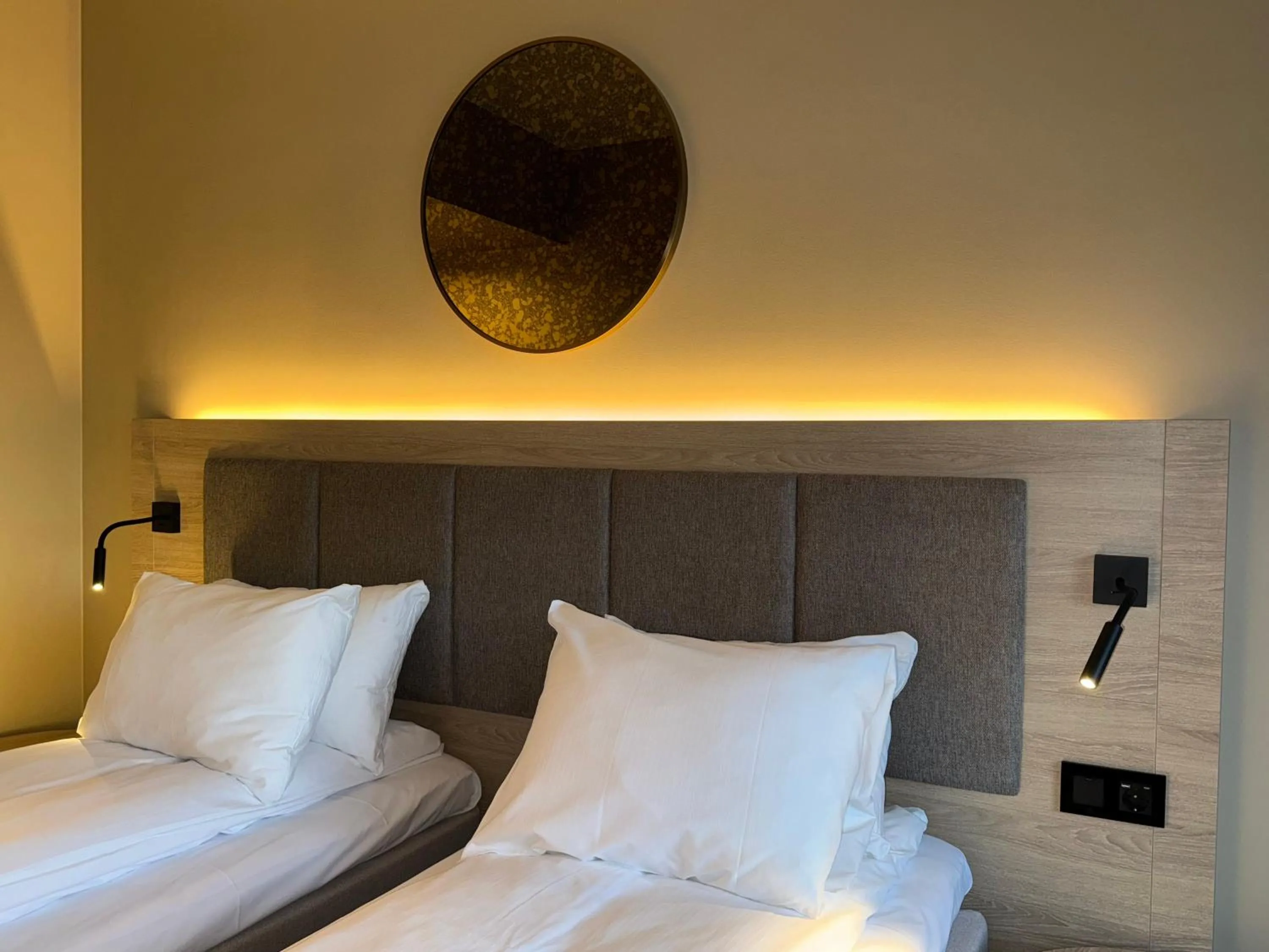 Bed in Notodden Hotel