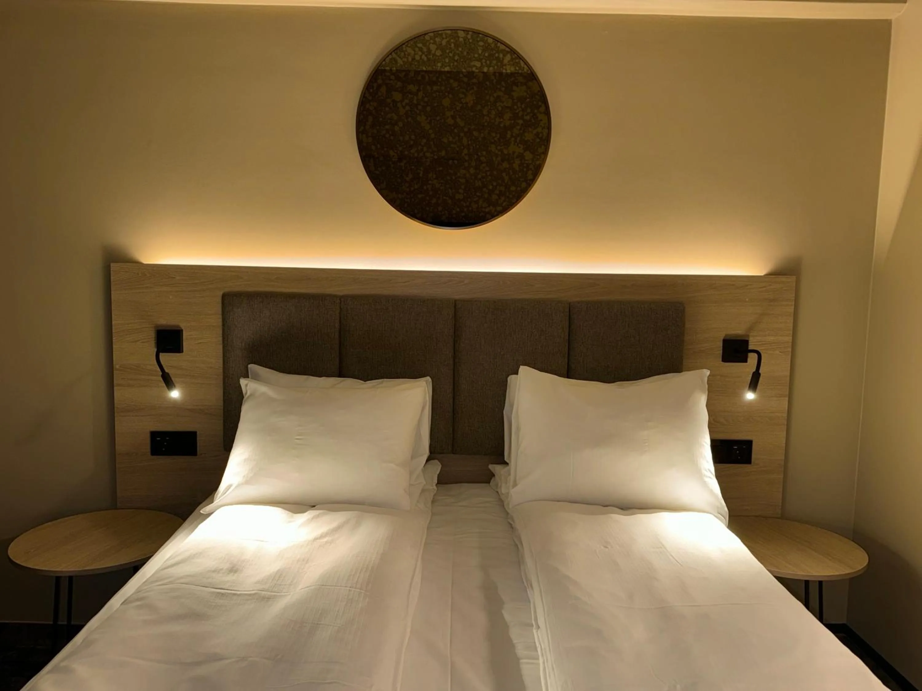 Bed in Notodden Hotel