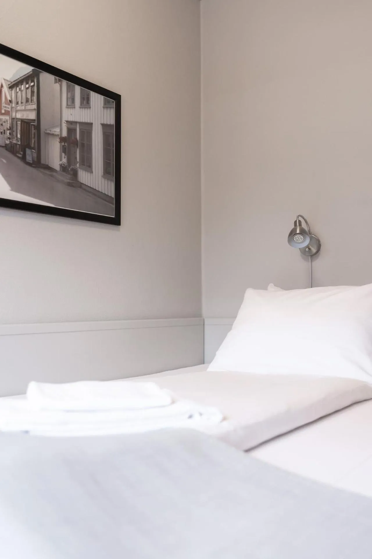 Bed in Frøken Skjolds Hotel Lyngengården