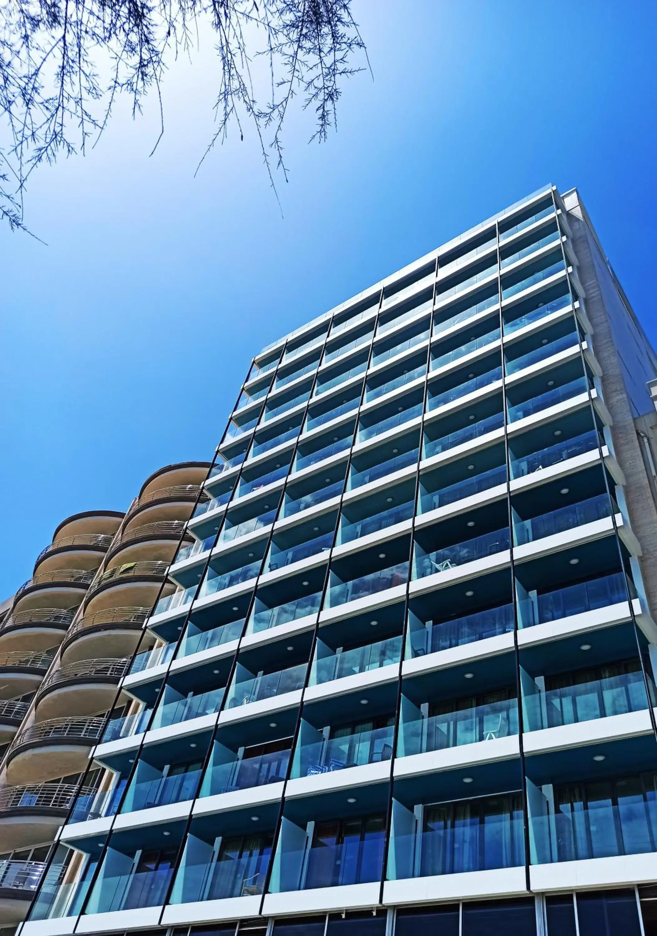 Facade/entrance in The Preluna Hotel Facade/entrance in The Preluna Hotel