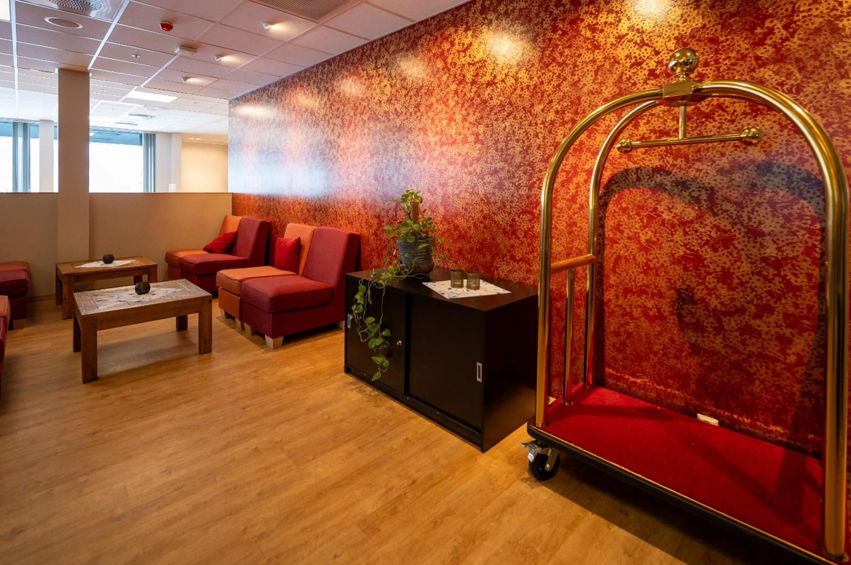 Lounge or bar in Dombås Hotel