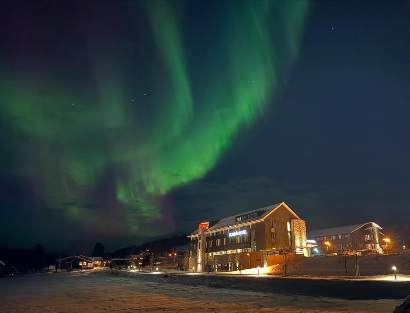Property building in Dombås Hotel