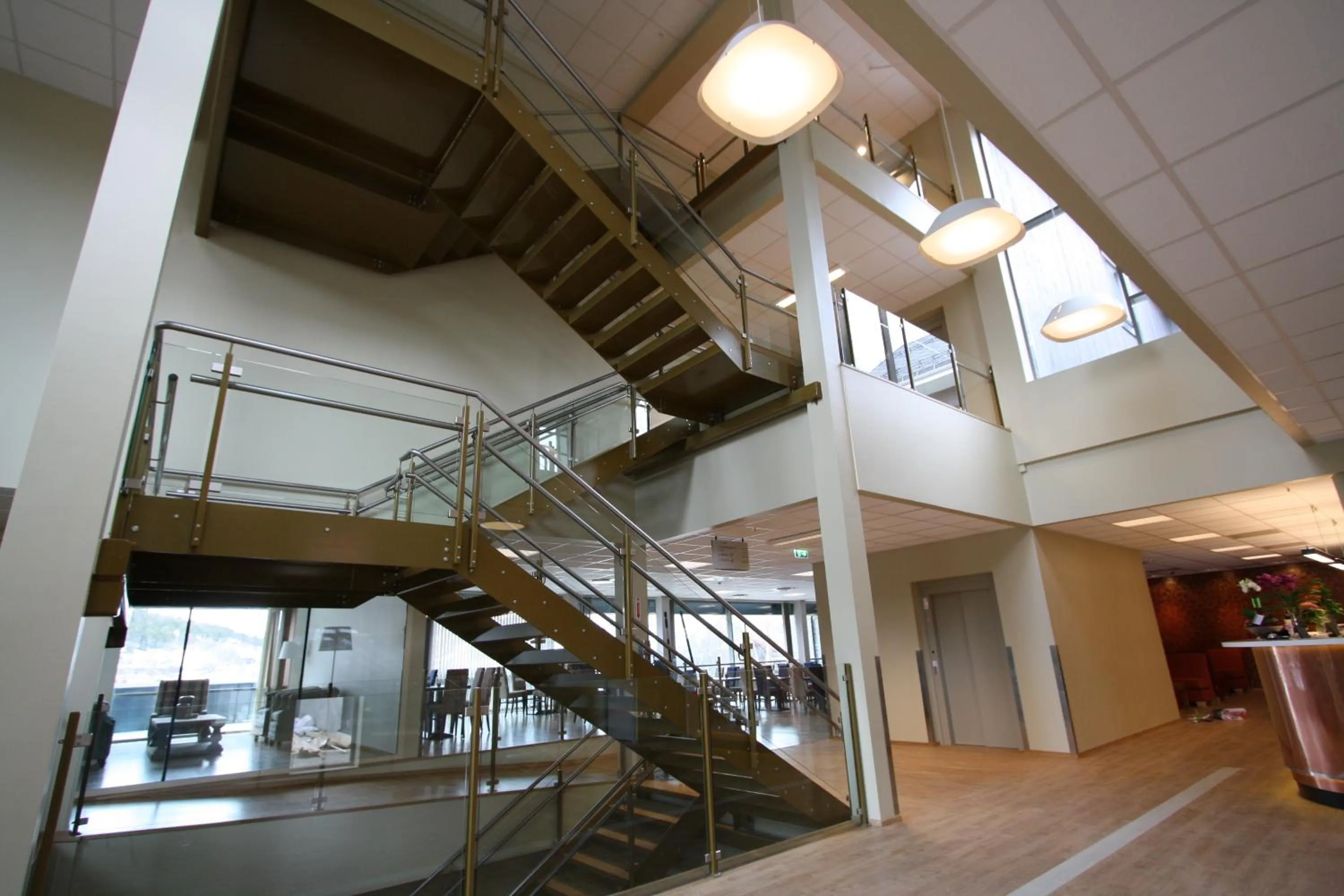 Lobby or reception in Dombås Hotel