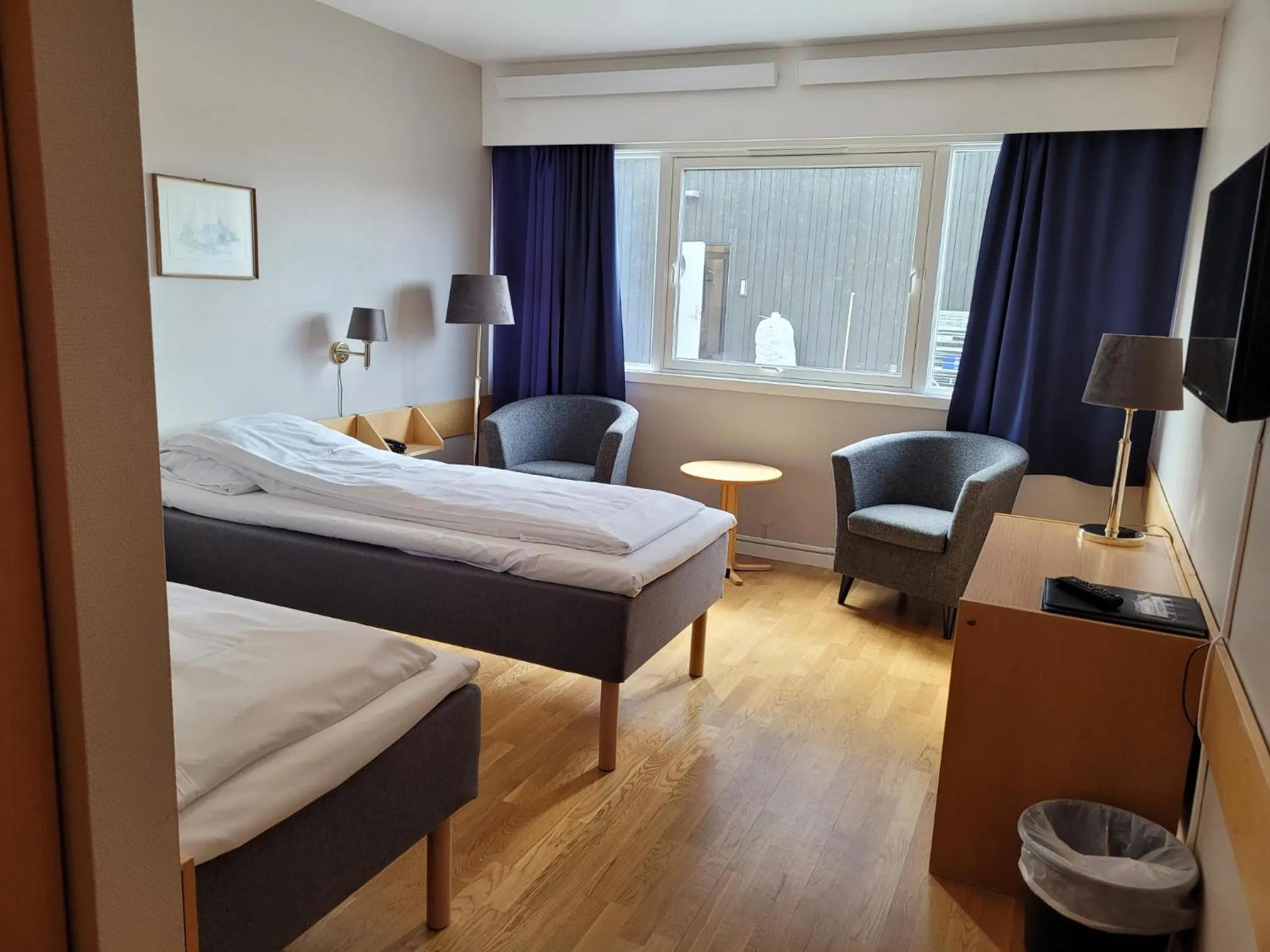 Bed in Dombås Hotel