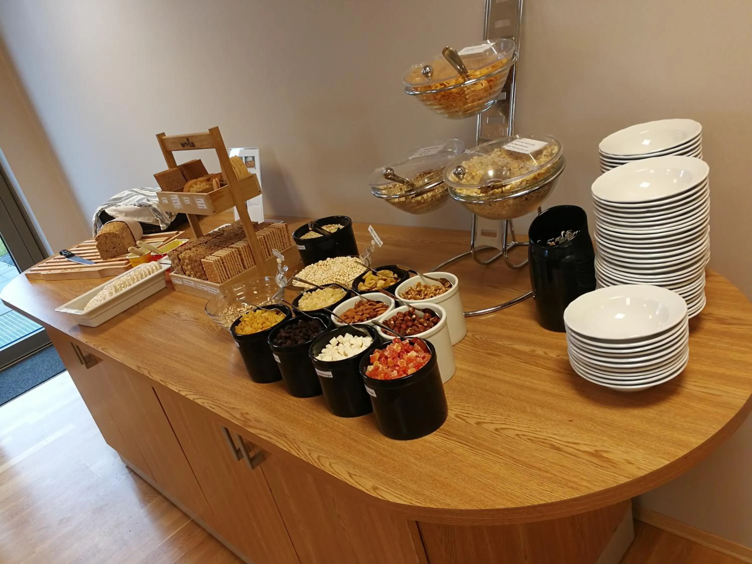 Continental breakfast in Dombås Hotel