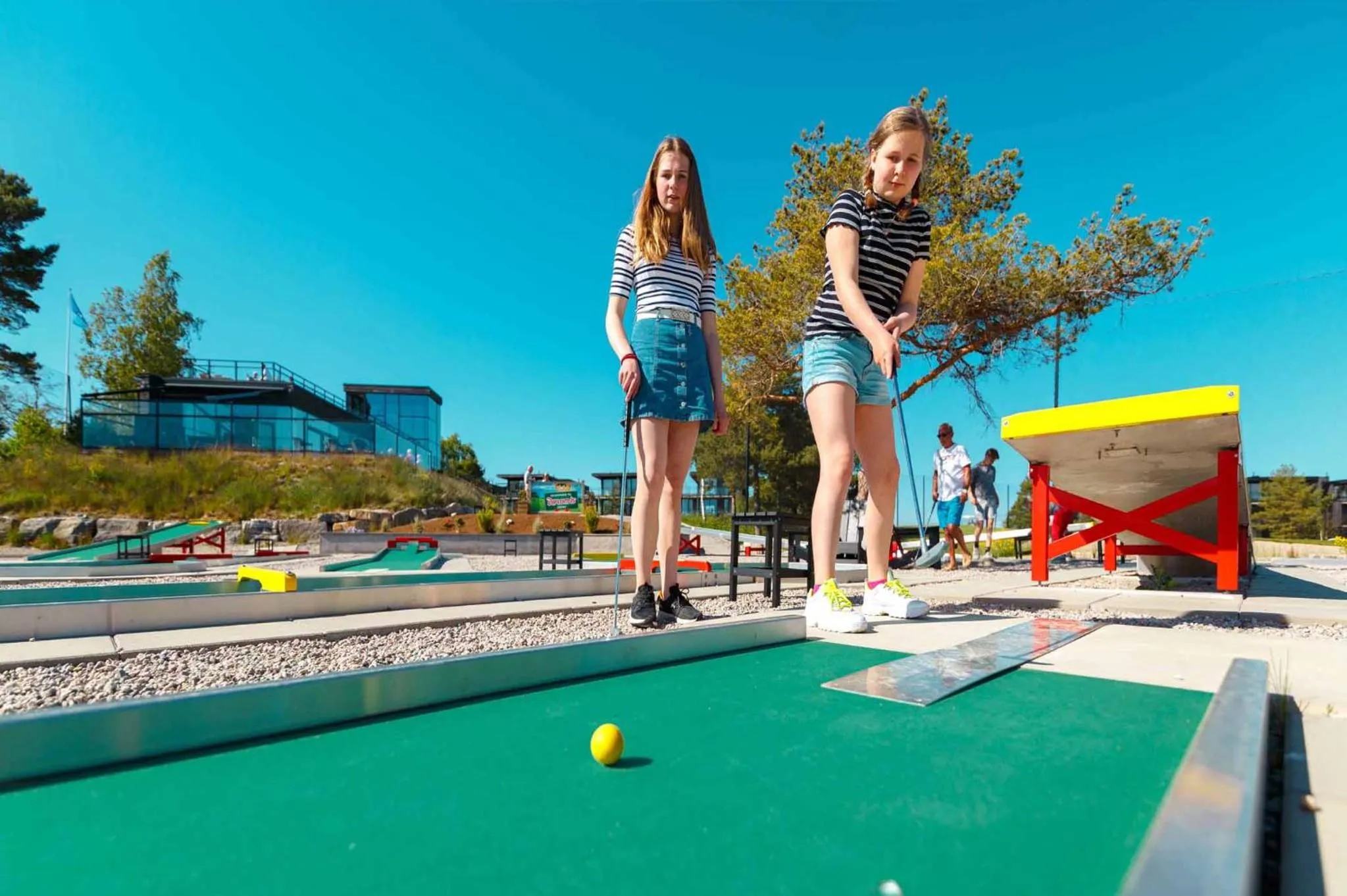 Minigolf in Kragerø Resort