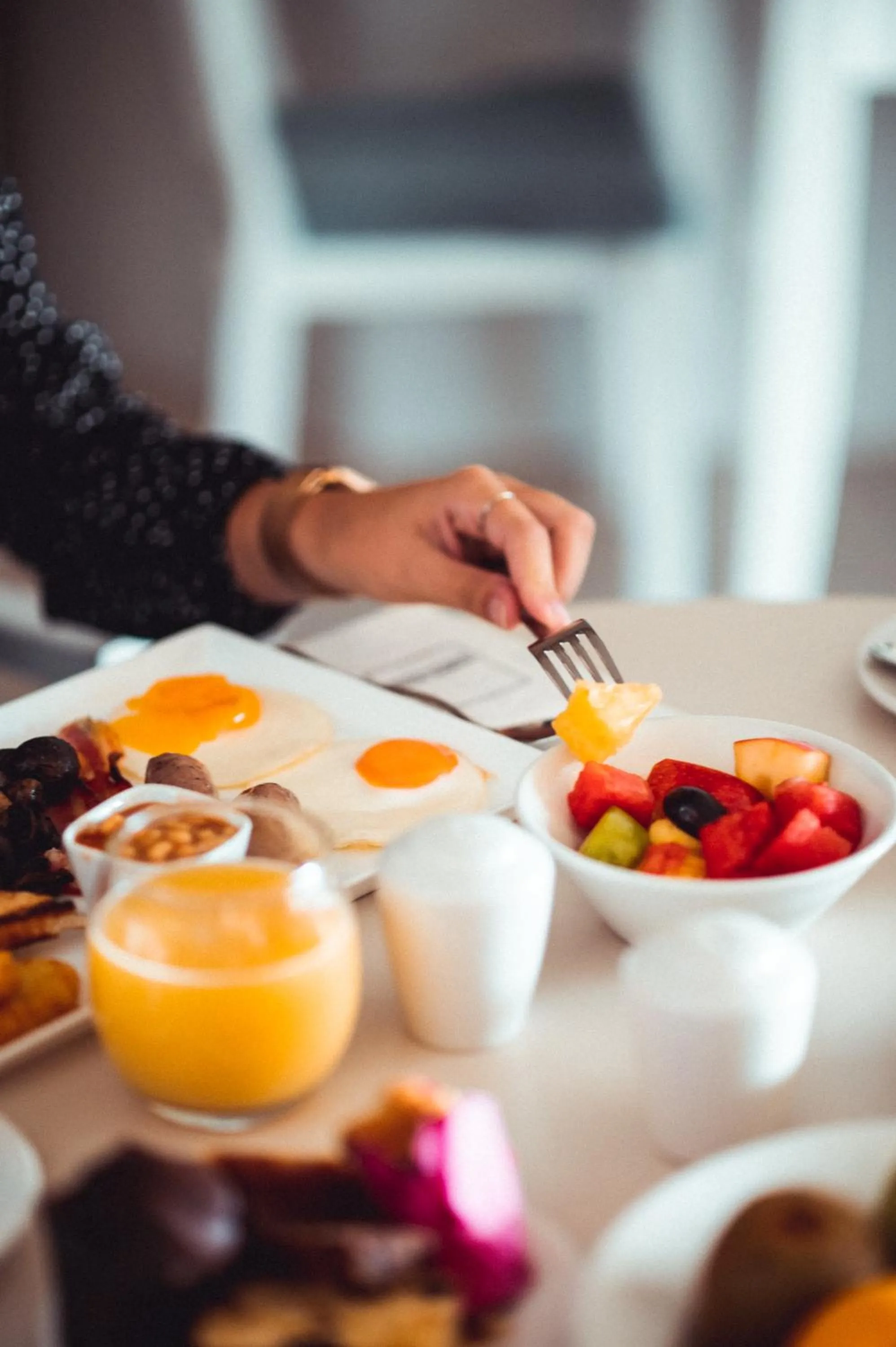 Breakfast in Marina Hotel Corinthia Beach Resort Malta