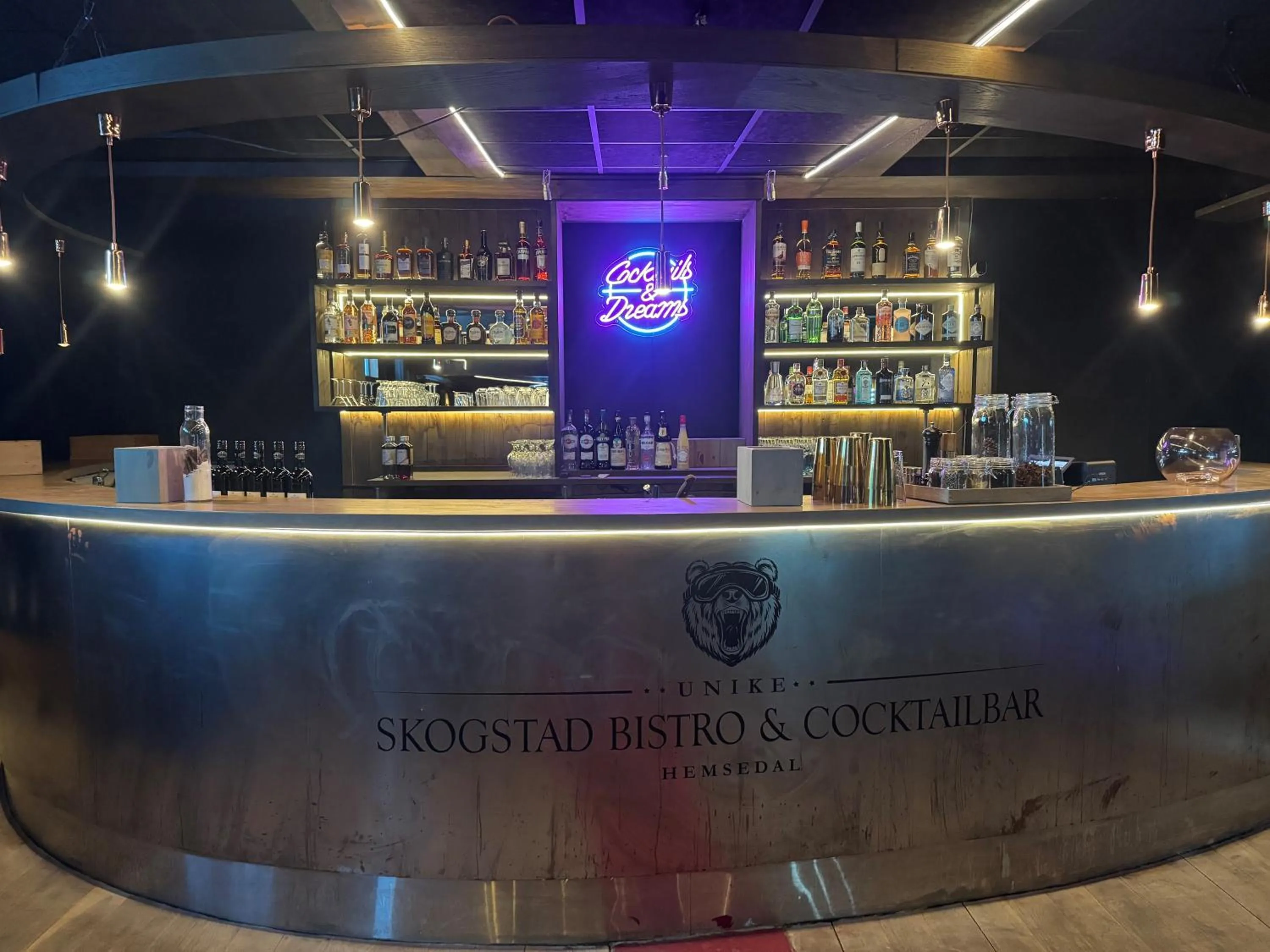 Lounge or bar in Skogstad Hotel - Unike Hoteller