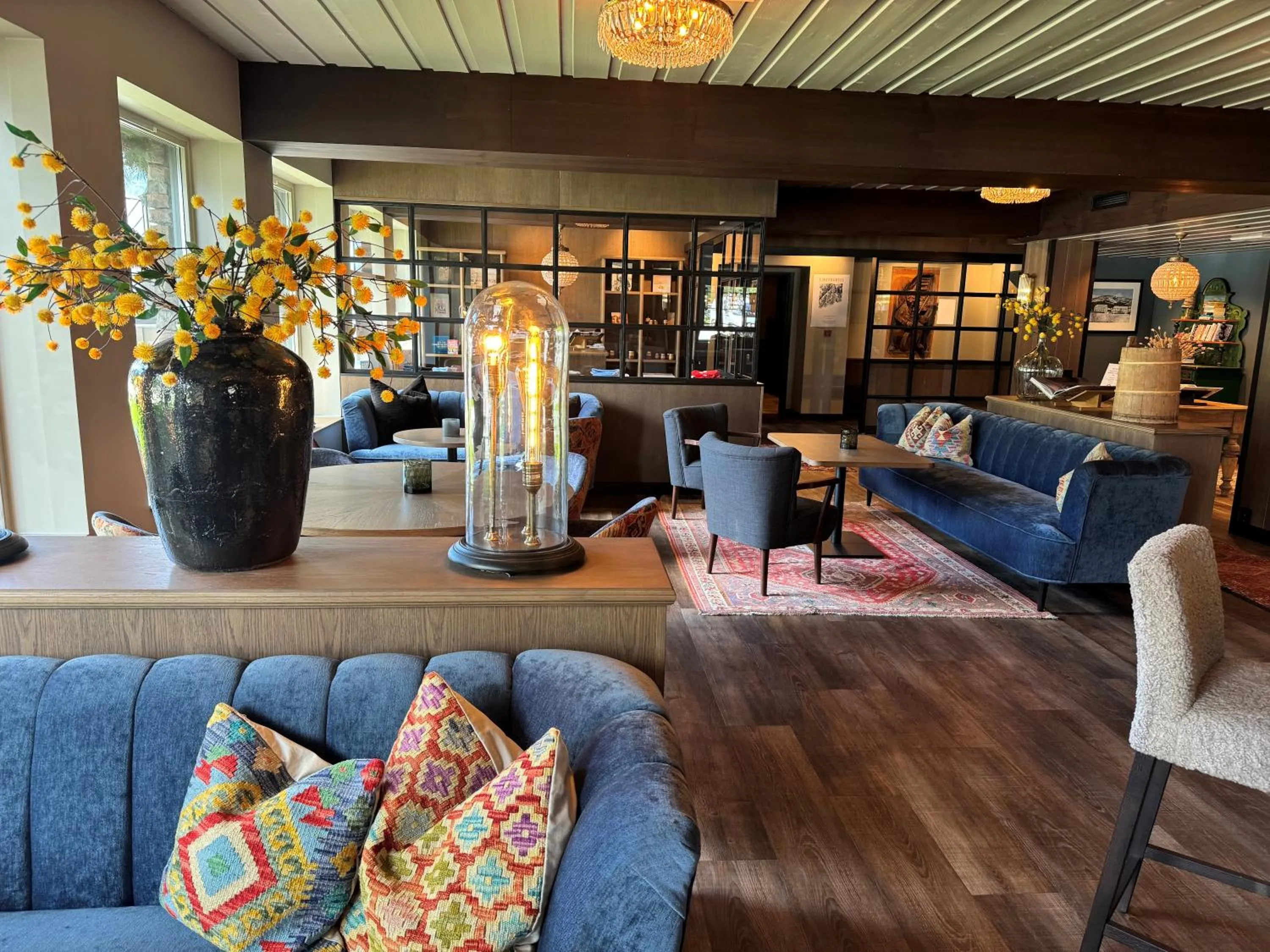Lobby or reception in Skogstad Hotel - Unike Hoteller