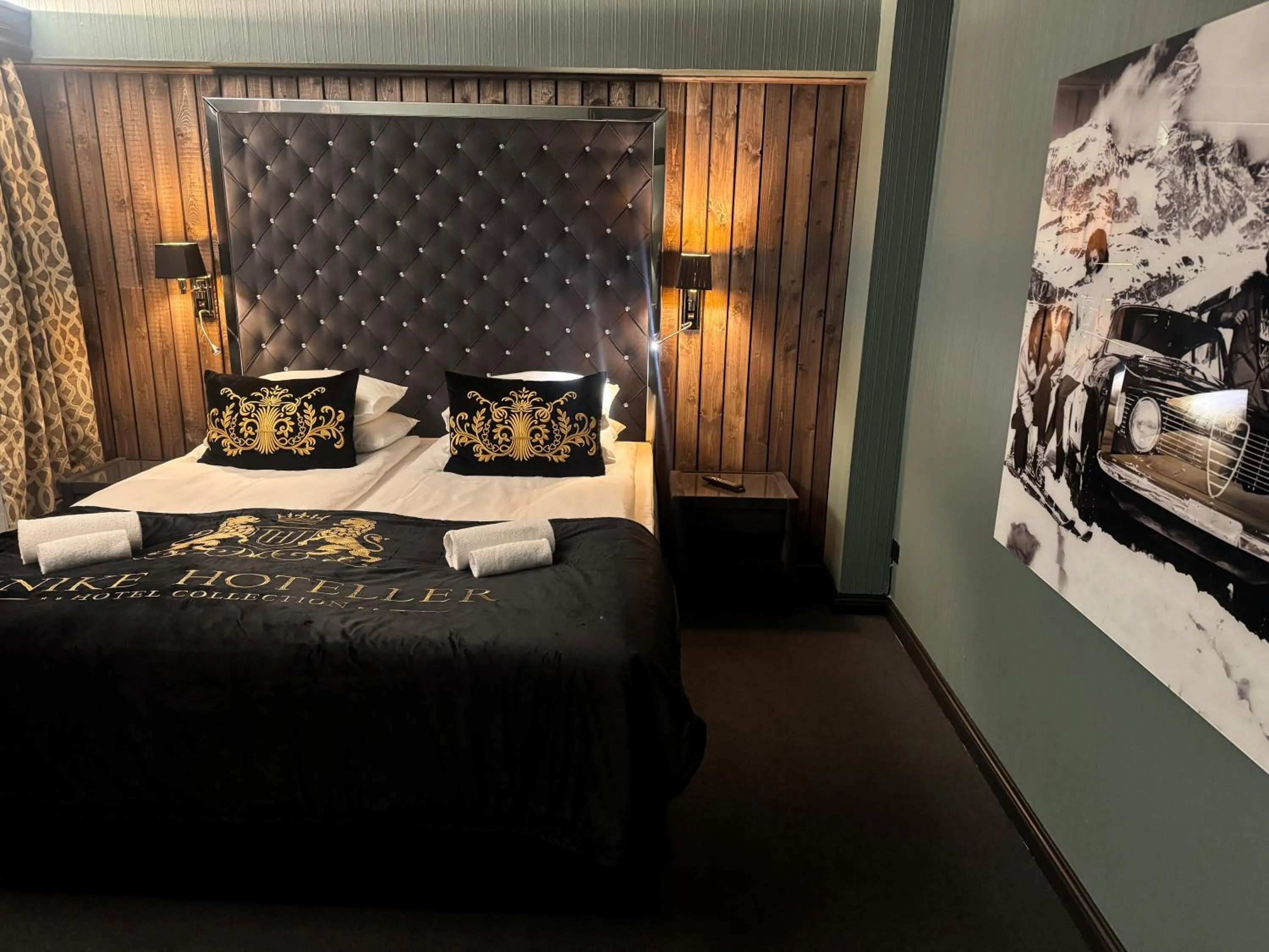 Bed in Skogstad Hotel - Unike Hoteller