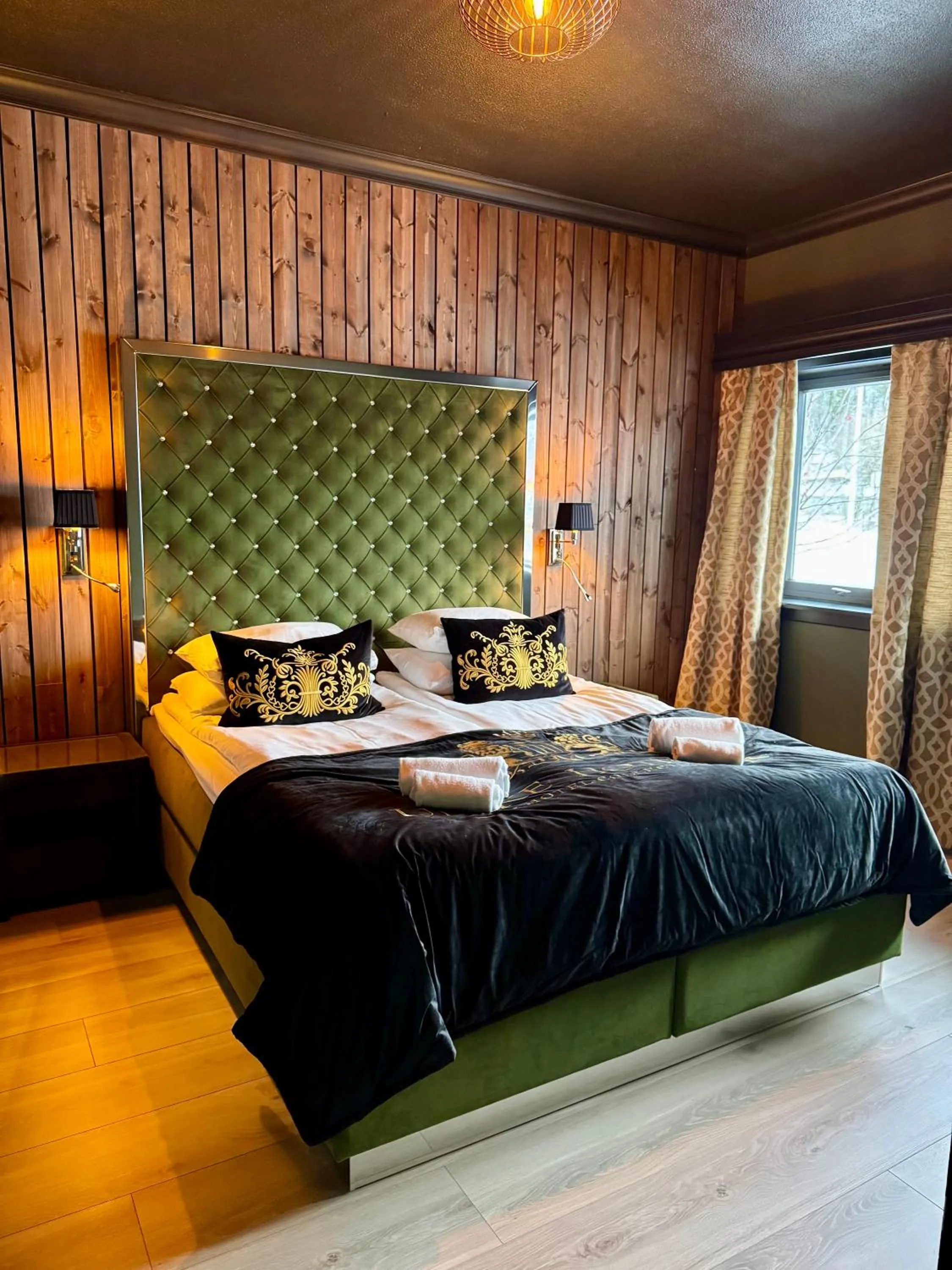 Bed in Skogstad Hotel - Unike Hoteller