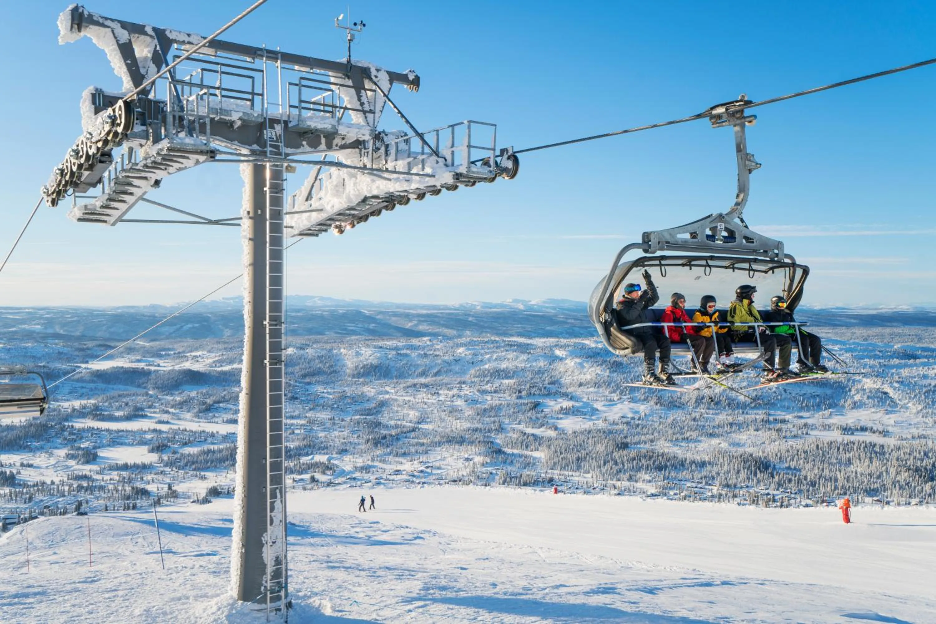 Skiing in Thon Hotel Skeikampen