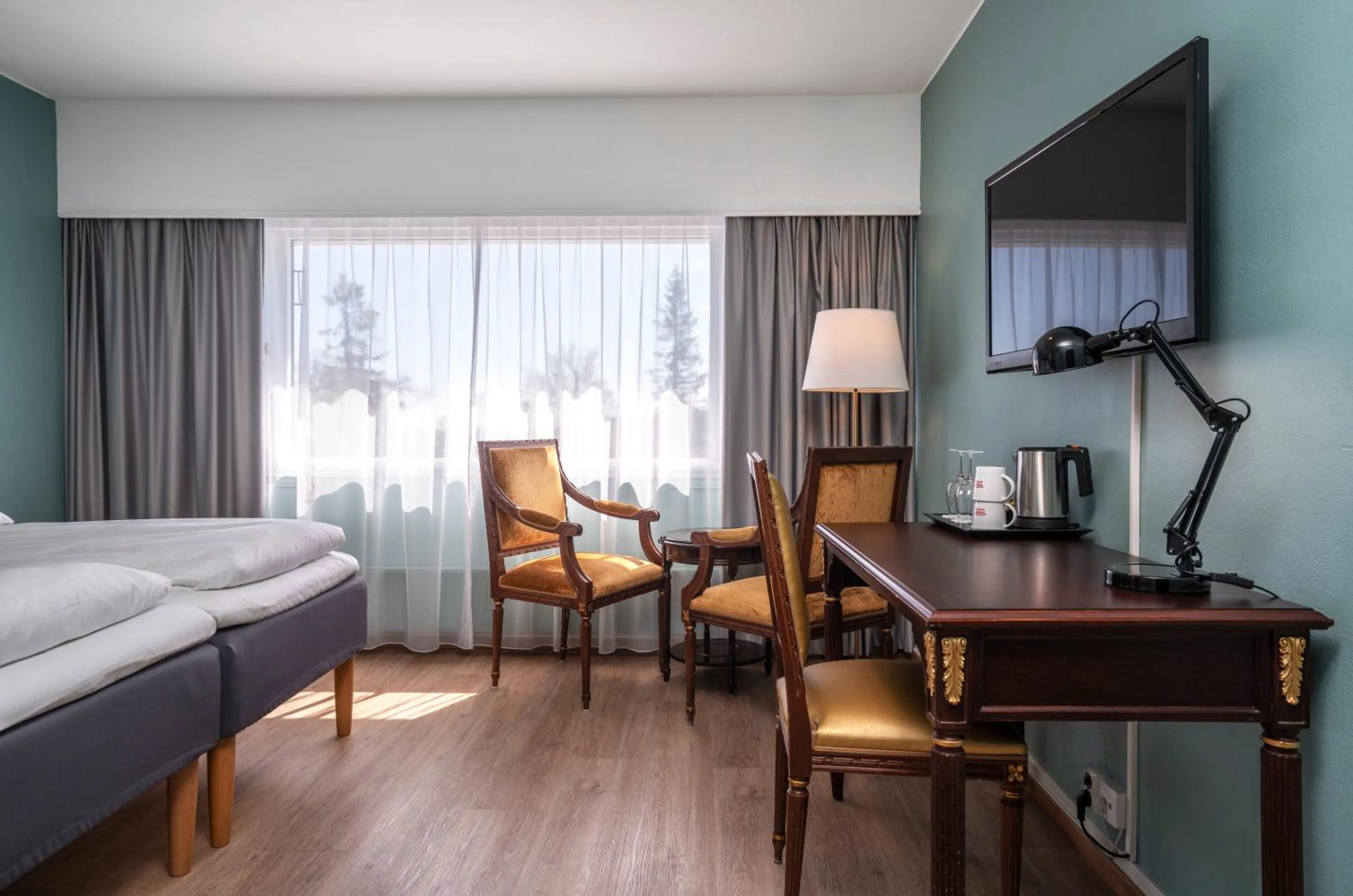 Photo of the whole room, Bed in Thon Hotel Skeikampen