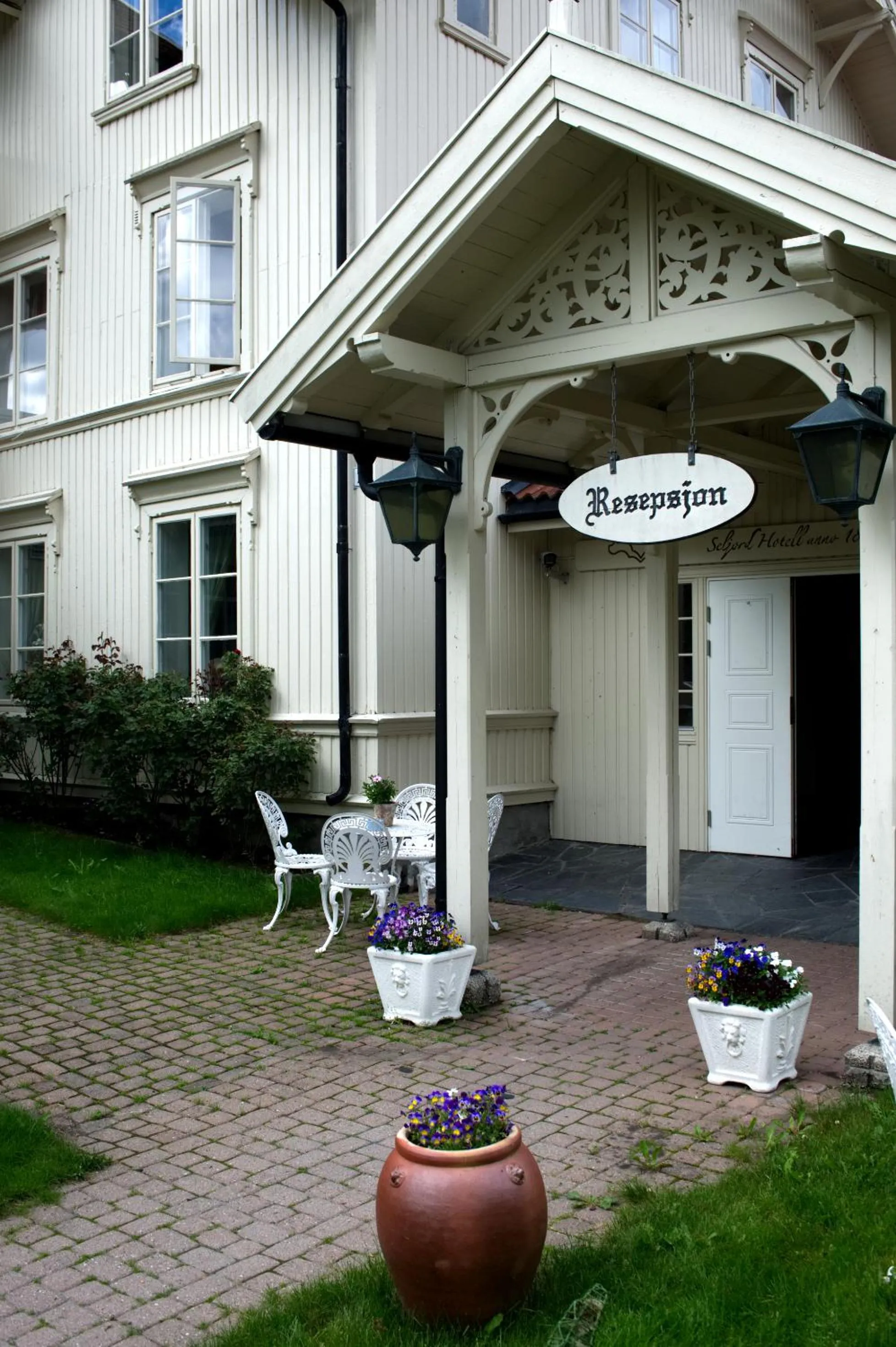 Facade/entrance in Seljord Hotel - Unike Hoteller