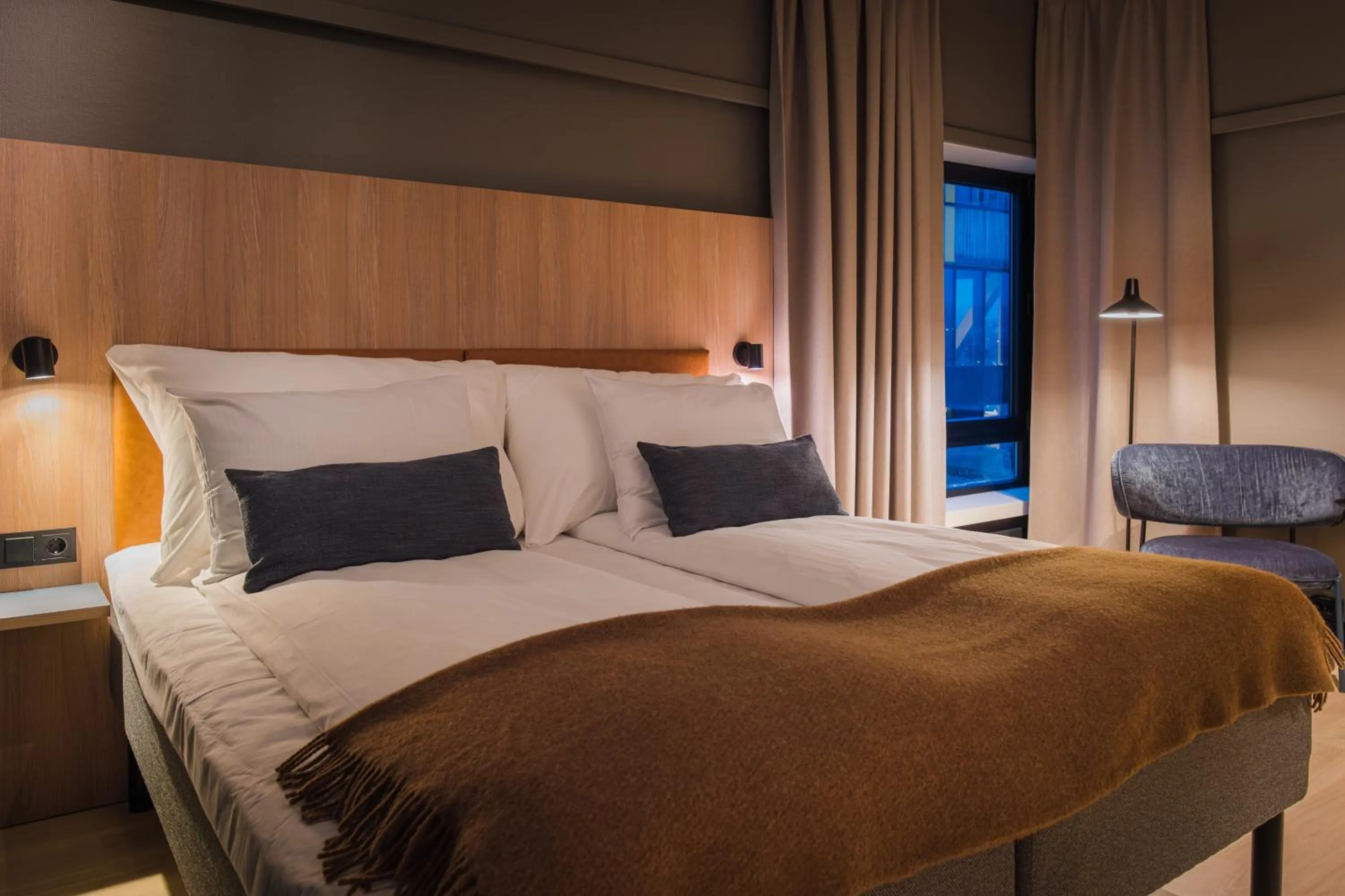 Bed in Quality Hotel Grand Steinkjer