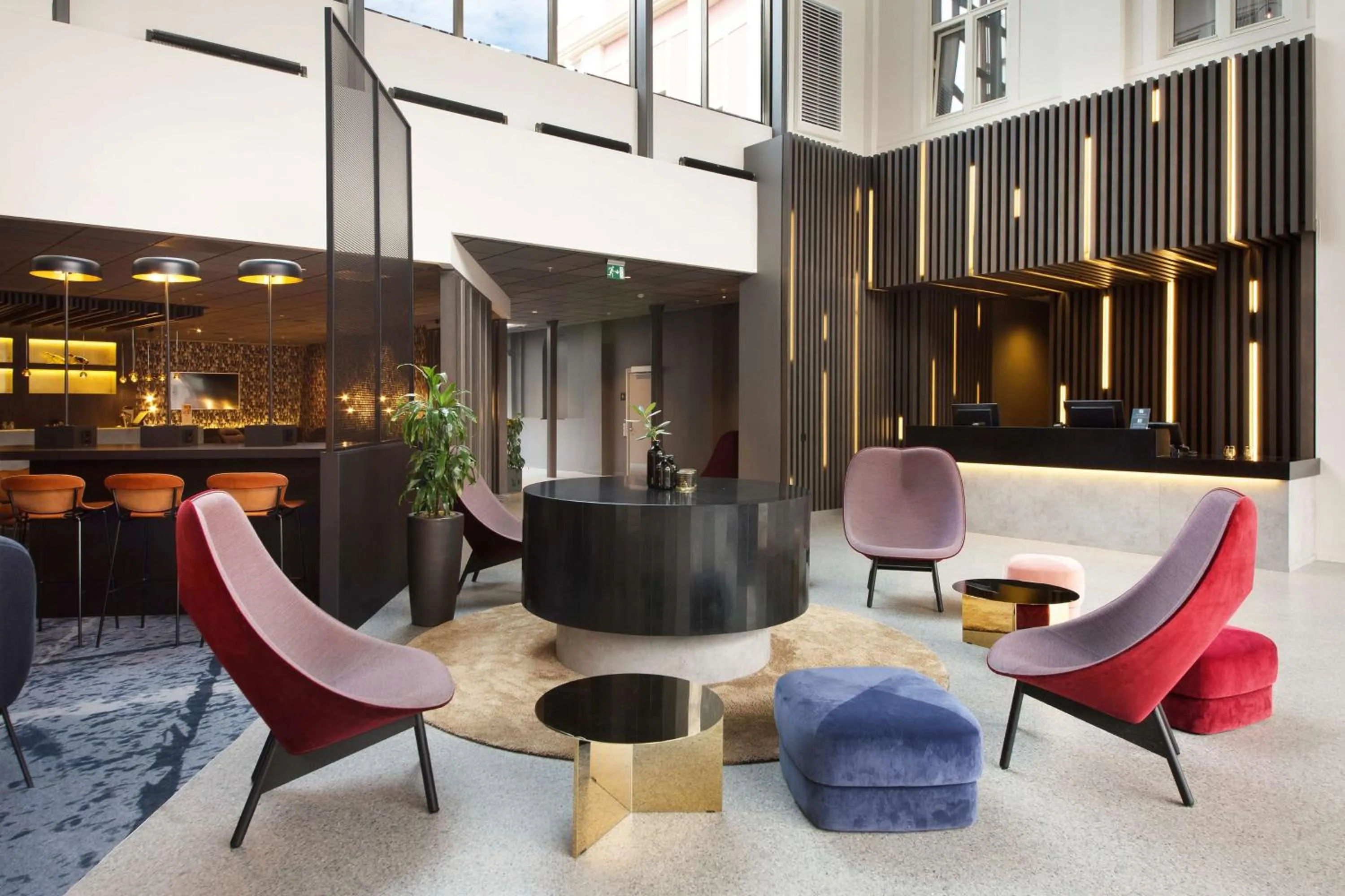 Lobby or reception in Scandic Ambassadeur Drammen