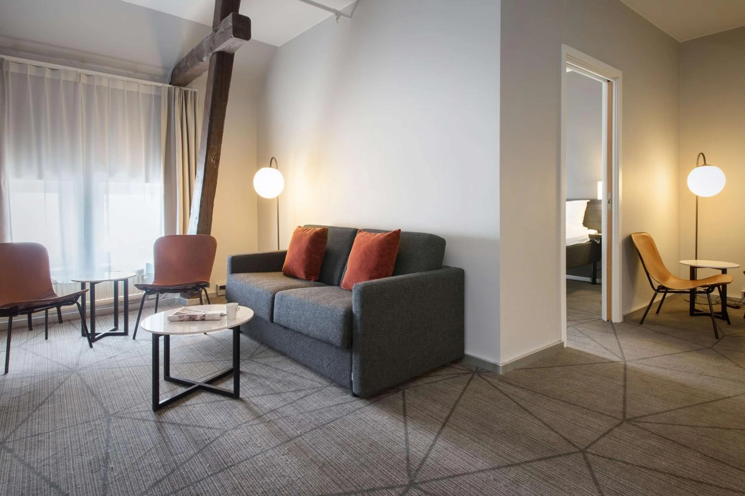 Bedroom in Scandic Ambassadeur Drammen